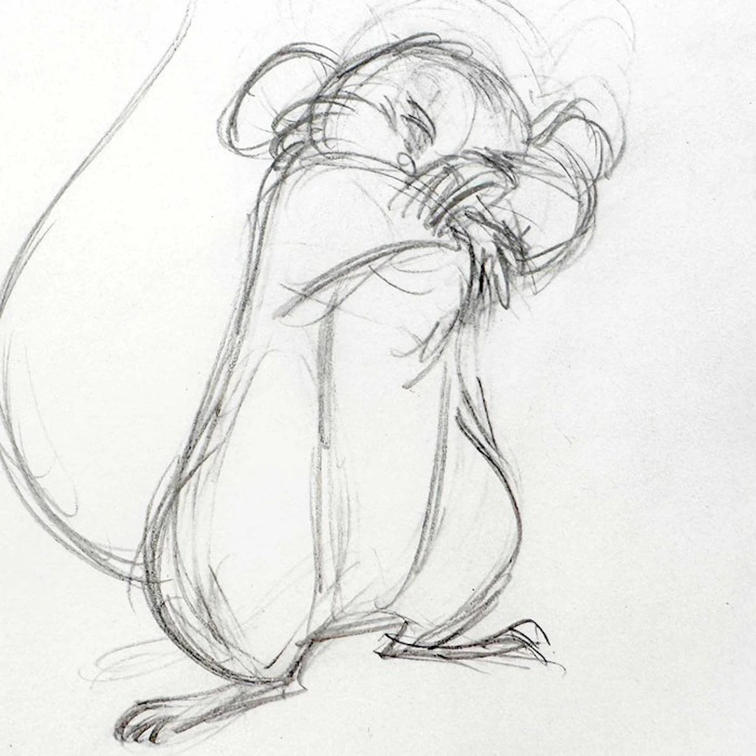 The Rescuers Down Under : Original Animation Drawing - (Walt Disney