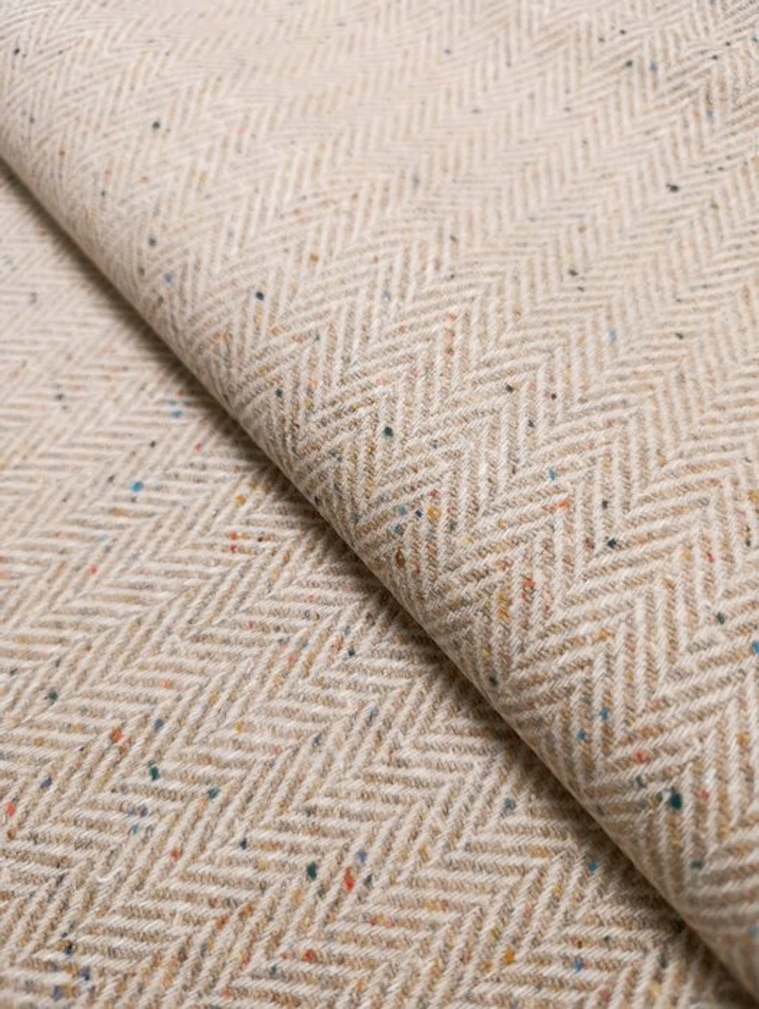 B683 - 530 x 150 cm - Tweed in 100% Pura Lana di Biella...