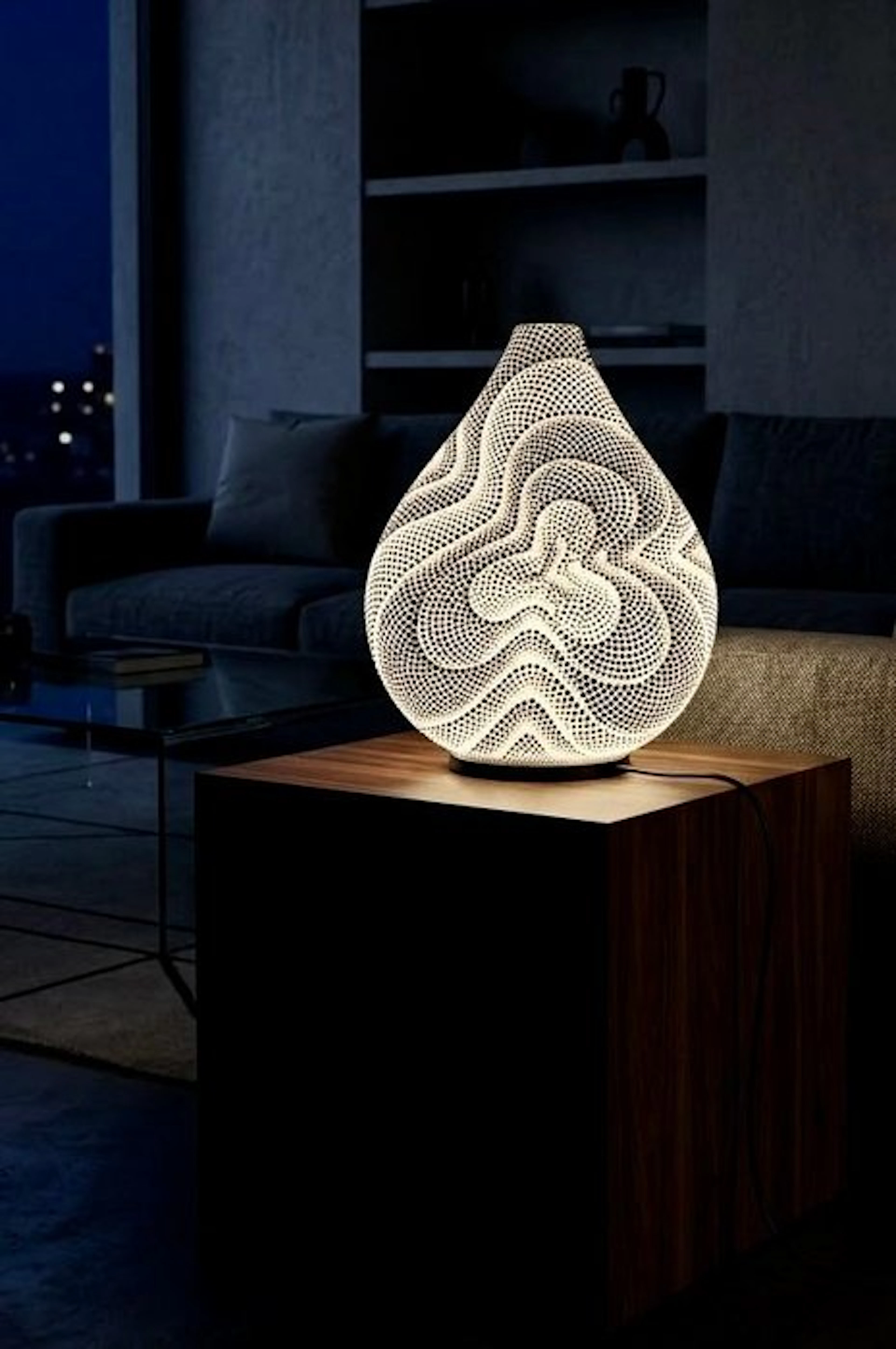 Lamp - Resin - Decorative lamp