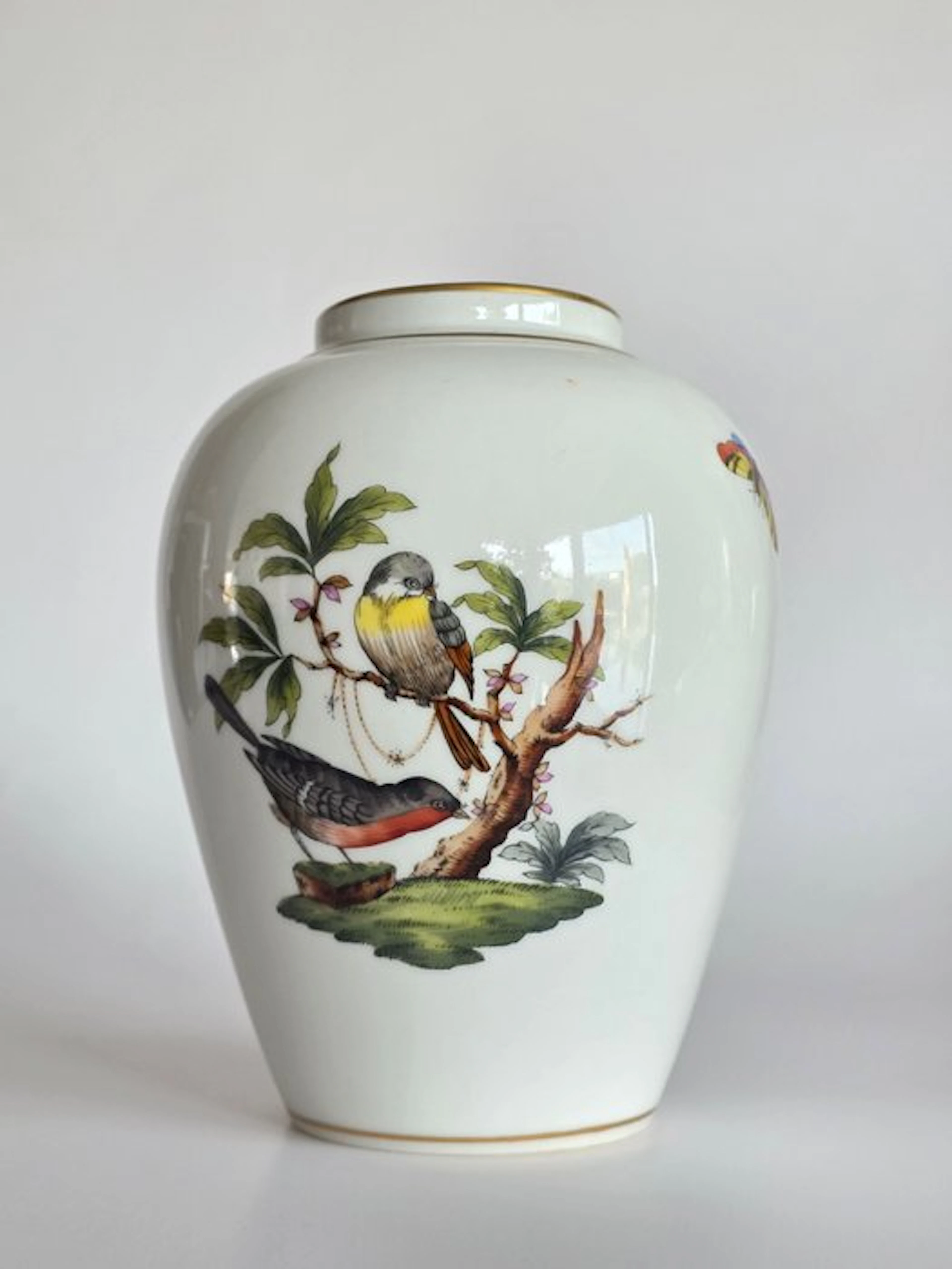 Herend - Vase - Porcelain - Hand-painted