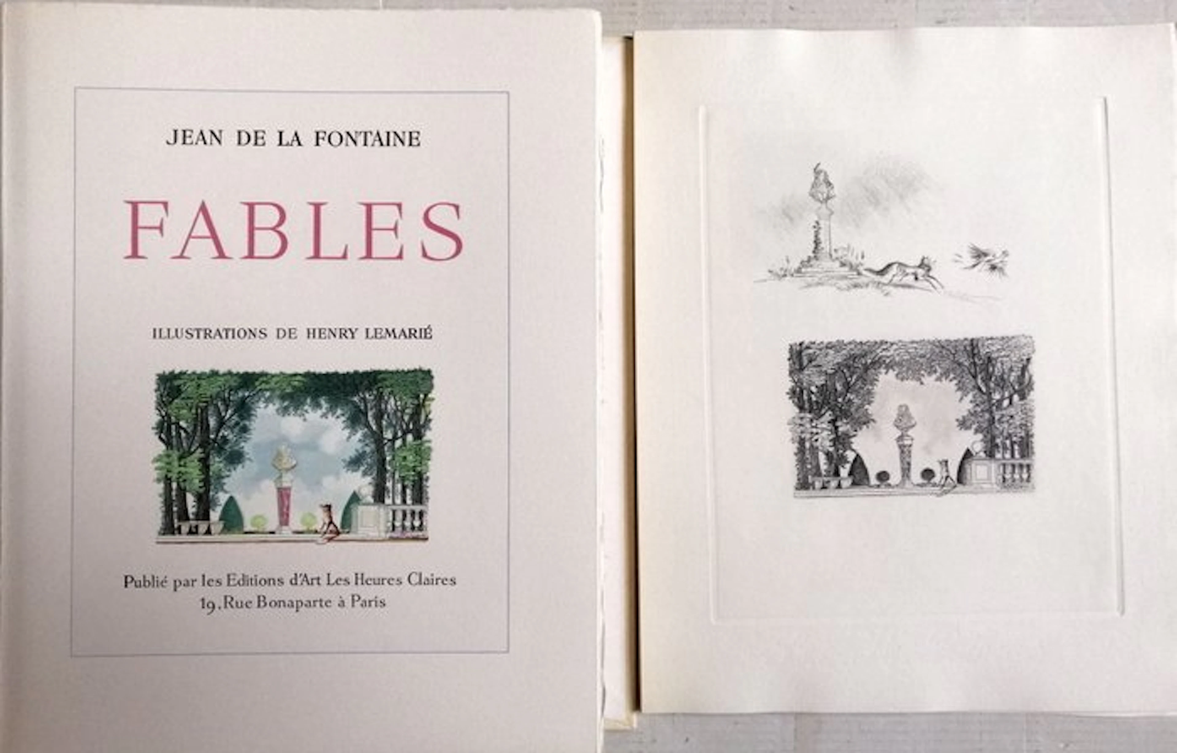 Jean de La Fontaine / Ill. Henry Lemarié - Fables (3 vol.) - 1962-1966
