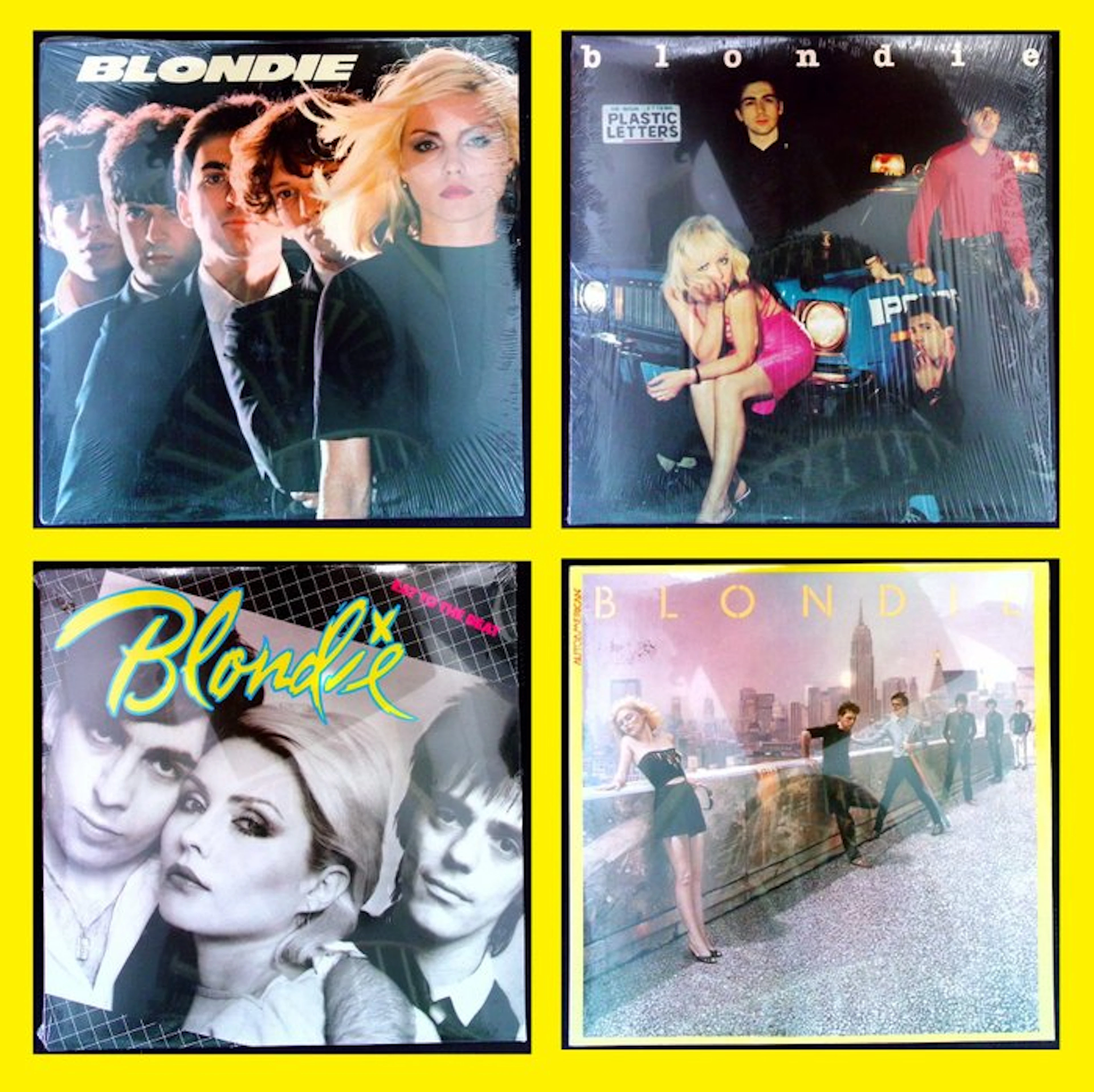 Blondie - Lot of 4 original LP's in NEW condition...