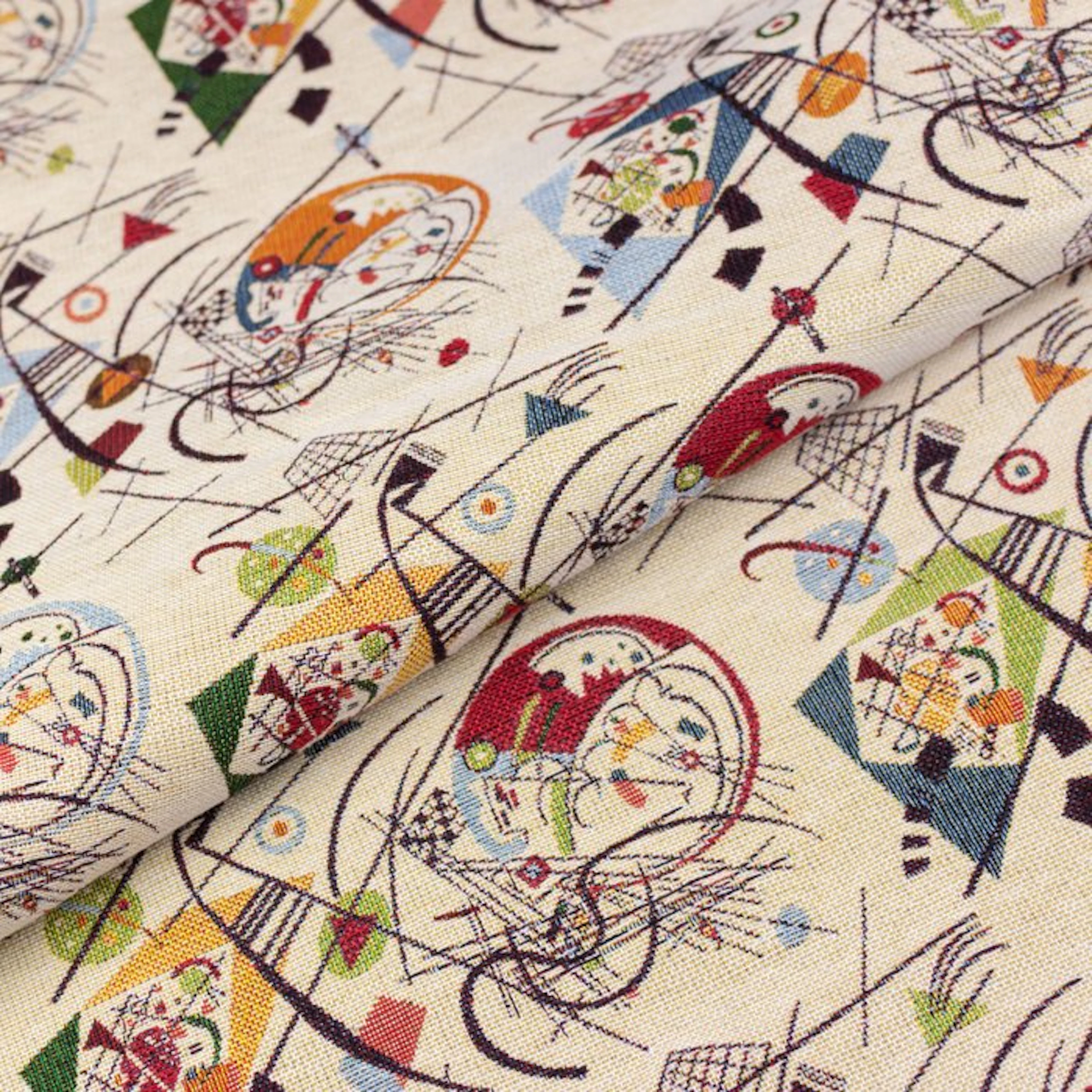 Awesome "Transverse Line" by Wassily Kandinsky on Gobelin...