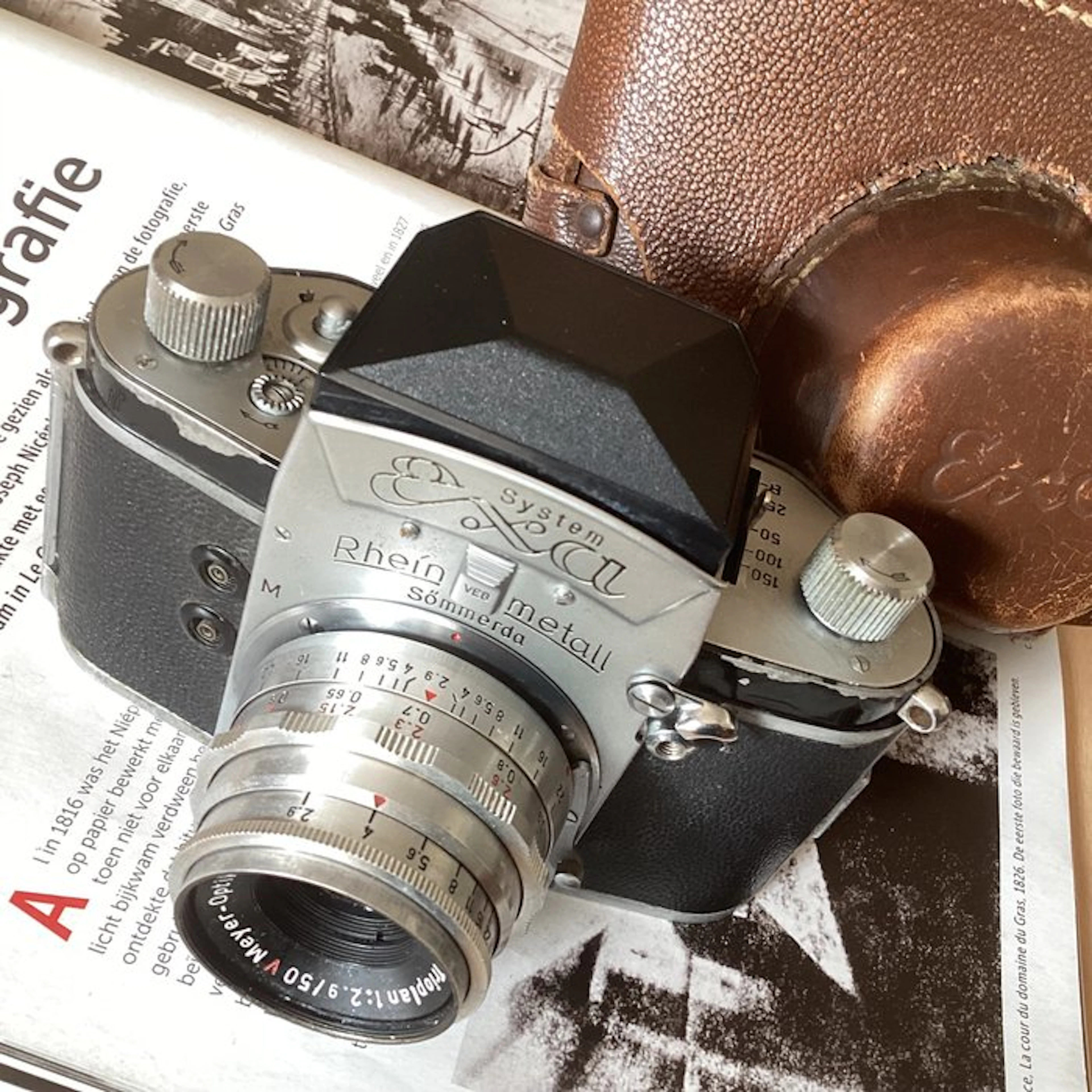 Rheinmetall, Sömmerda System Exa + Meyer Trioplan 2,9/50mm | Analogue camera