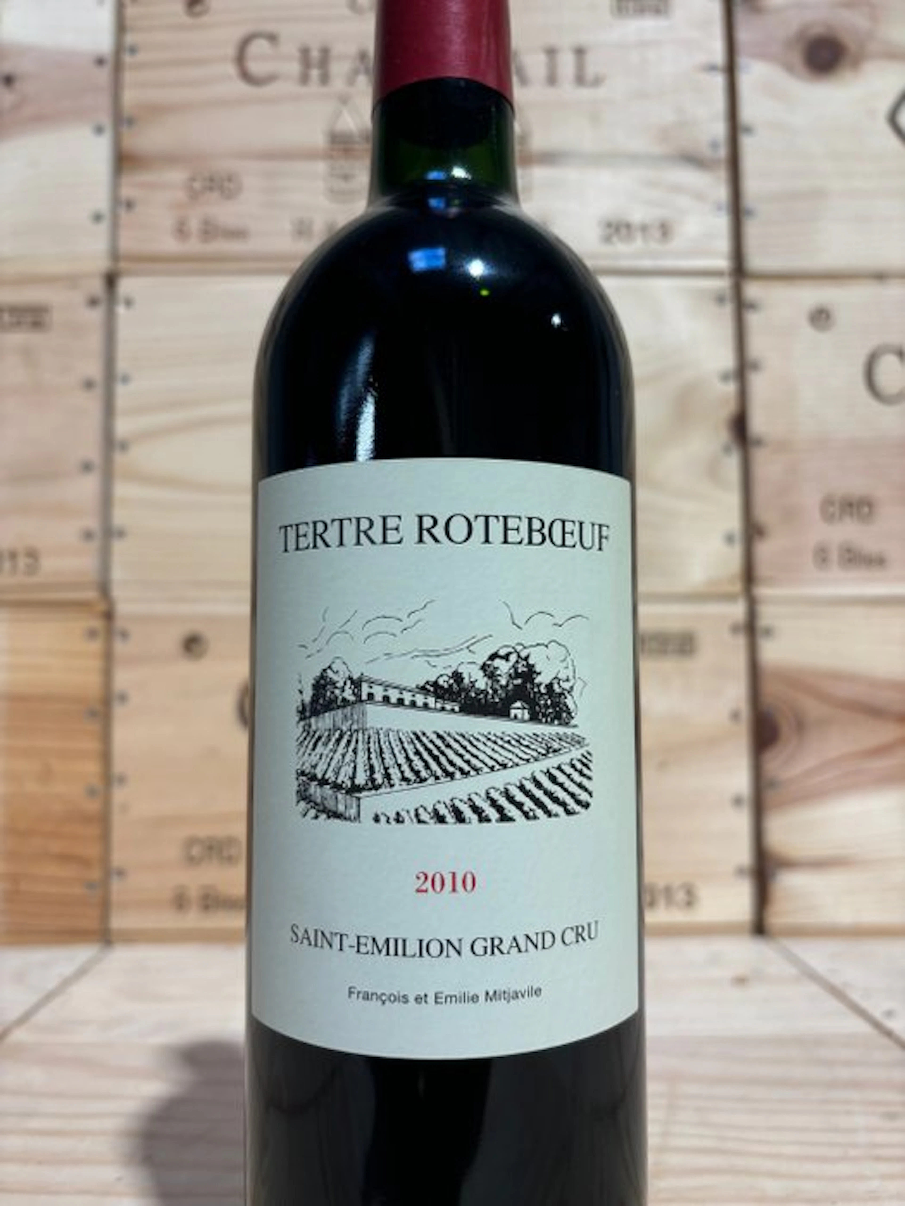 2010 Château Tertre Roteboeuf - Saint-Émilion Grand Cru - 1 Bottle (0.75L)