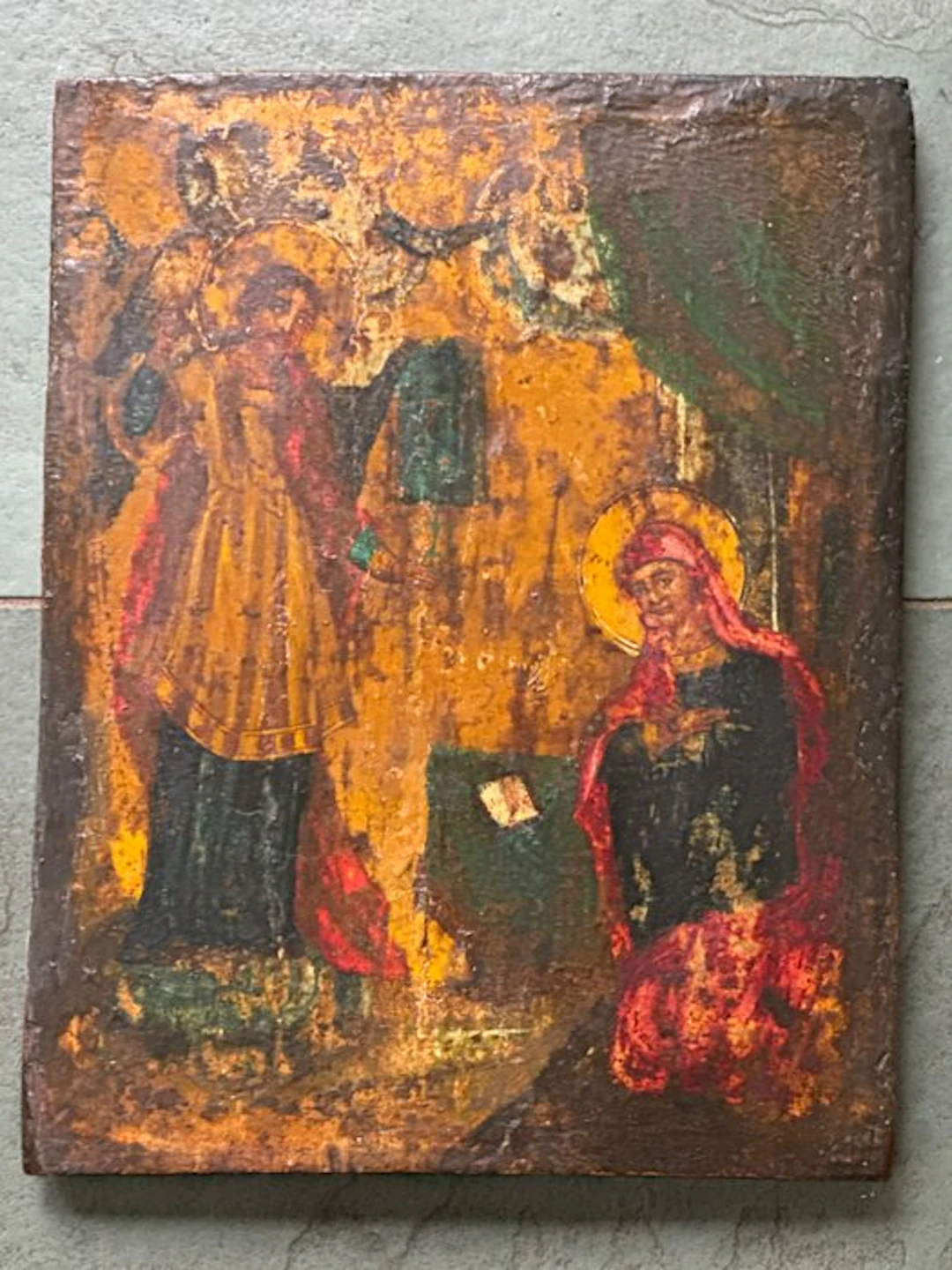 Icon - Annunciation - Wood