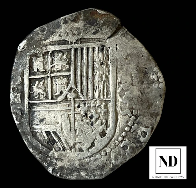 Spain. Felipe II. 4 Reales 1595 - Sevilla (No reserve price)