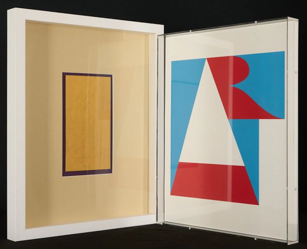 Robert Indiana (1928-2018) - Beide Signiert - Original...