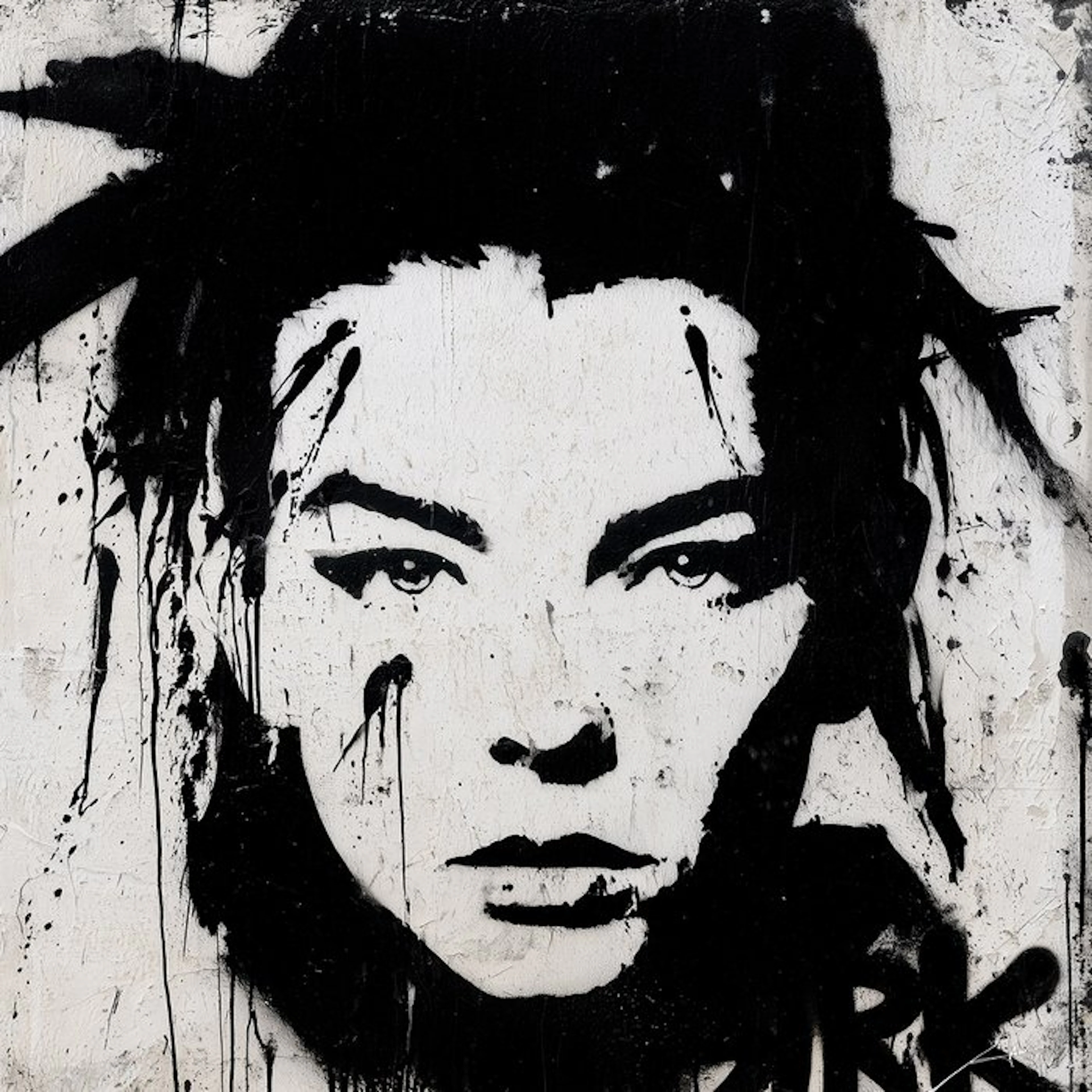 David Law (1967) - Bjork II (Stencil)