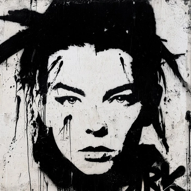 David Law (1967) - Bjork II (Stencil)