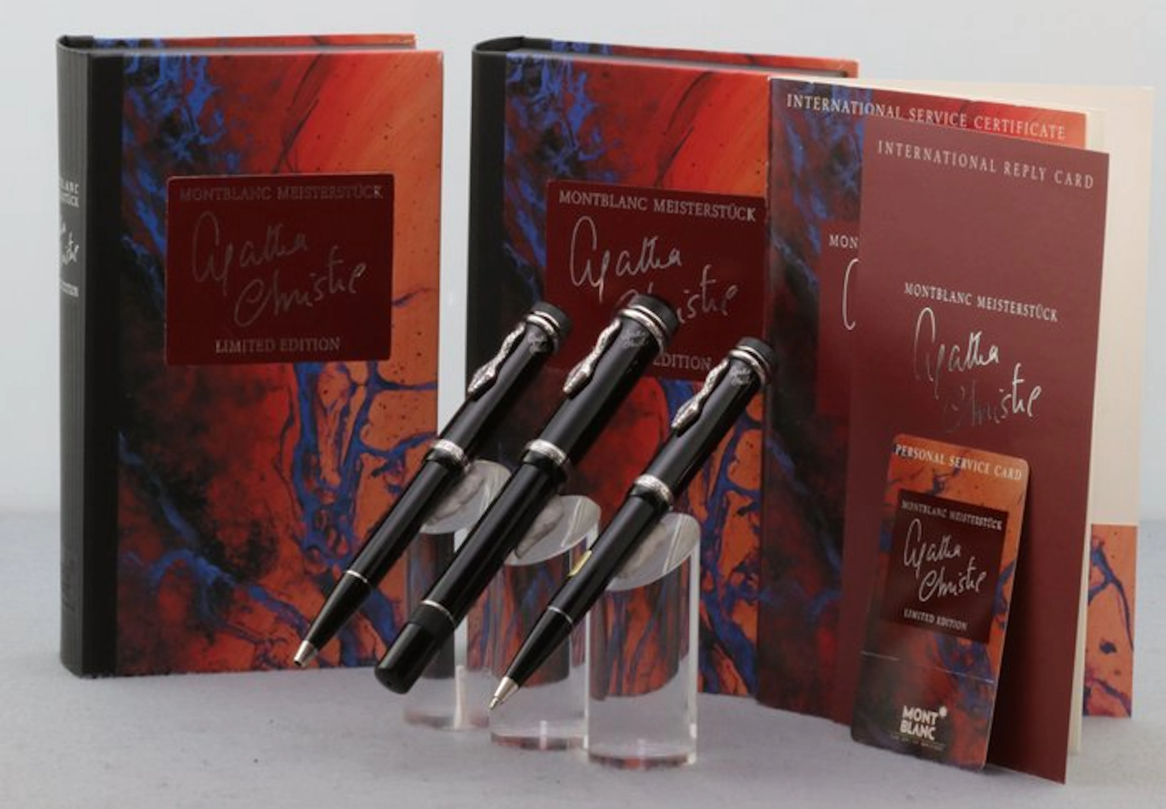 Montblanc - Set FP-BP-MP Writer Edition Agatha Christie - Fountain pen