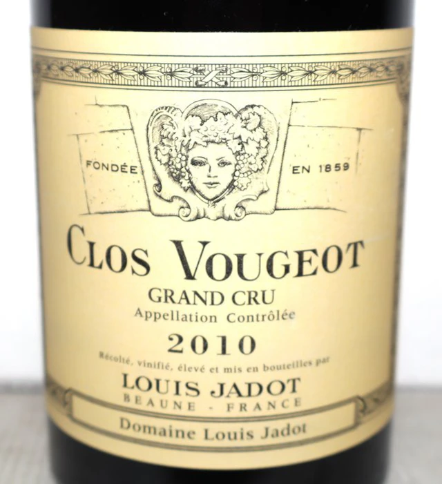 2010 Domaine Louis Jadot - Clos Vougeot Grand Cru - 1 Bottle (0.75L)