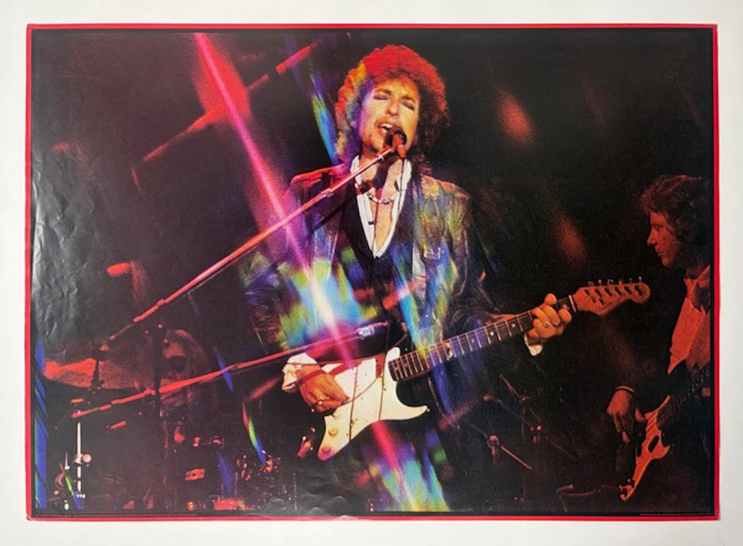 Bob Dylan - Big O B232 – Poster musicale originale vintage - 1970s