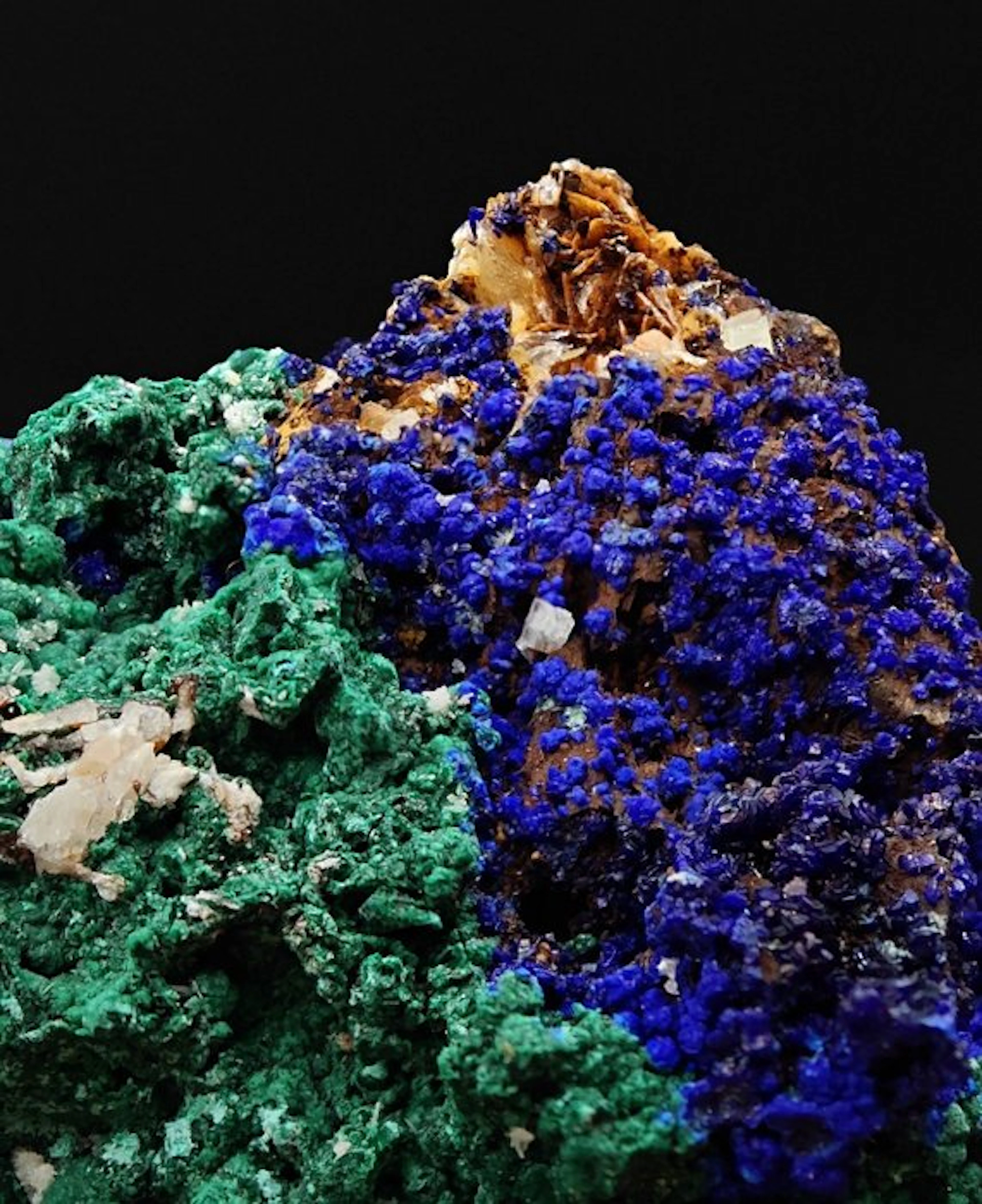 Azurite and Green Malachite Aesthetic