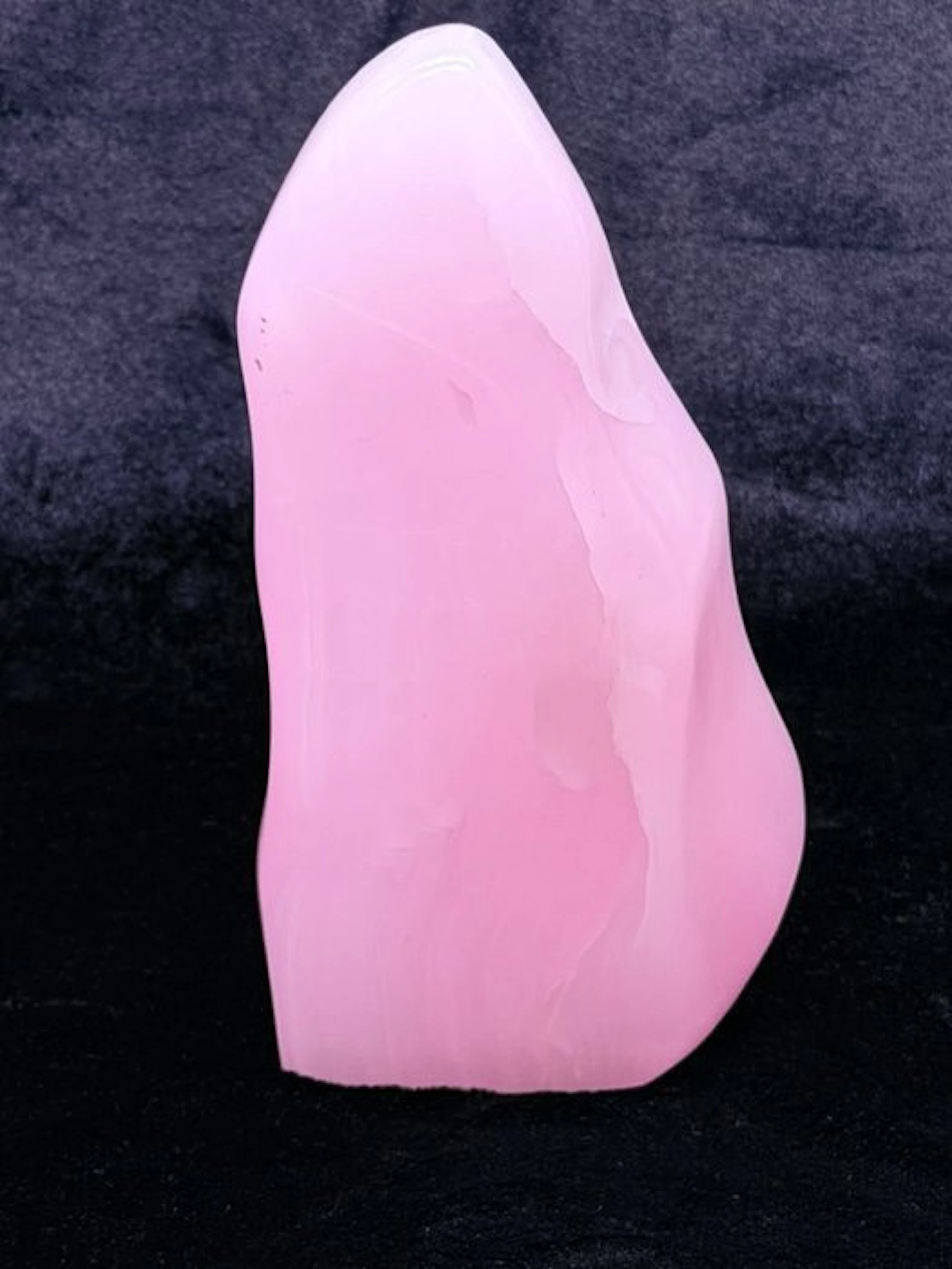 Pink Calcite Freeform Freeform - Height: 20 cm - Width: 10 cm- 1600 g - (1)