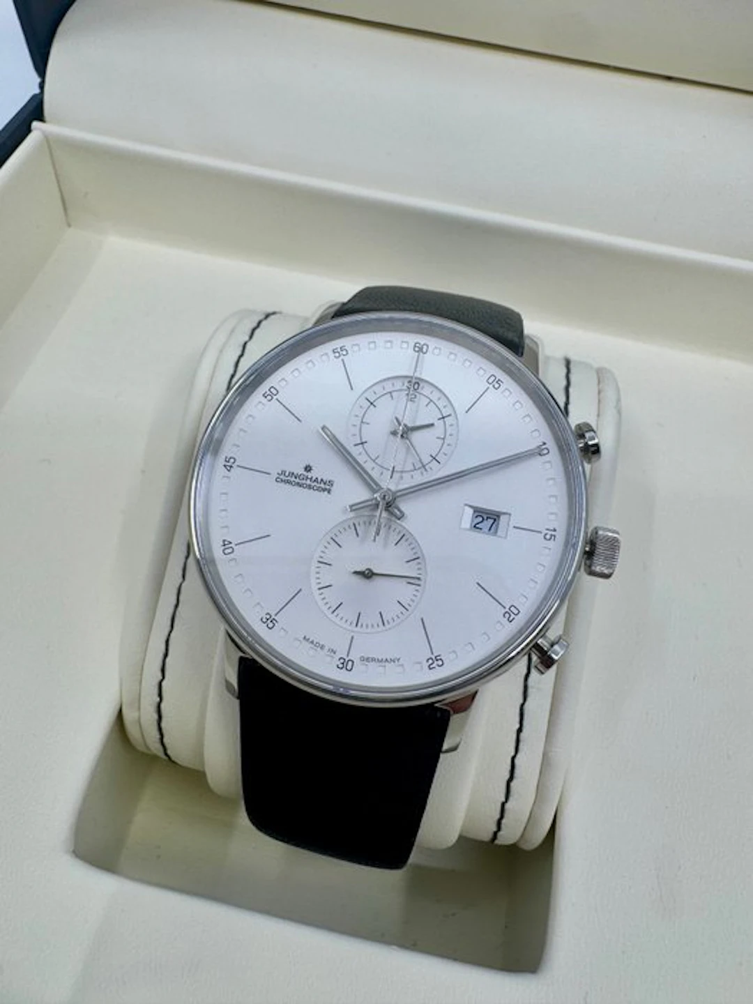 Junghans - Form C Chronoscope - Fullset - No reserve...