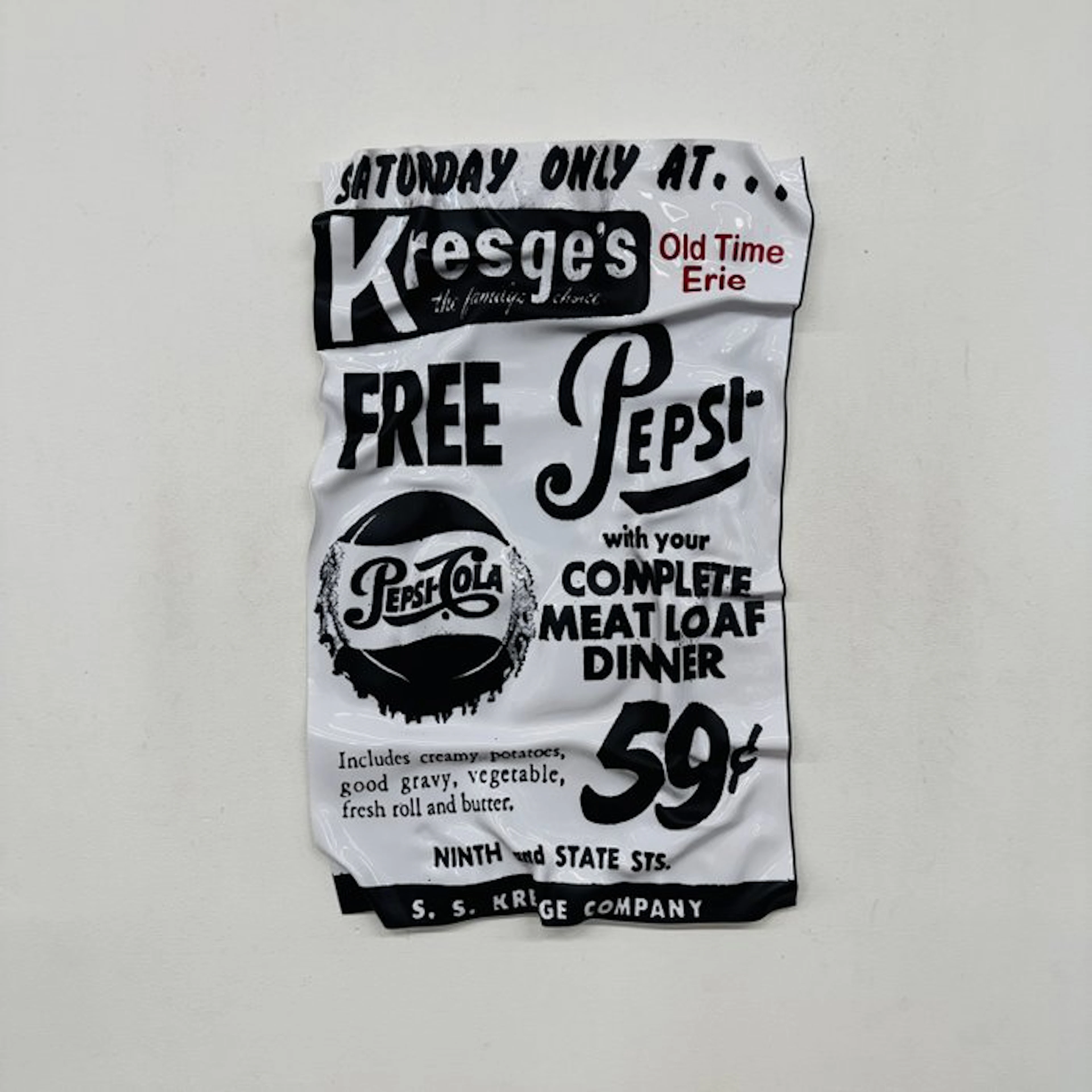 Soyz Bank (1988) - Kresge’s – Free Pepsi – Meat Loaf Dinner – 1959