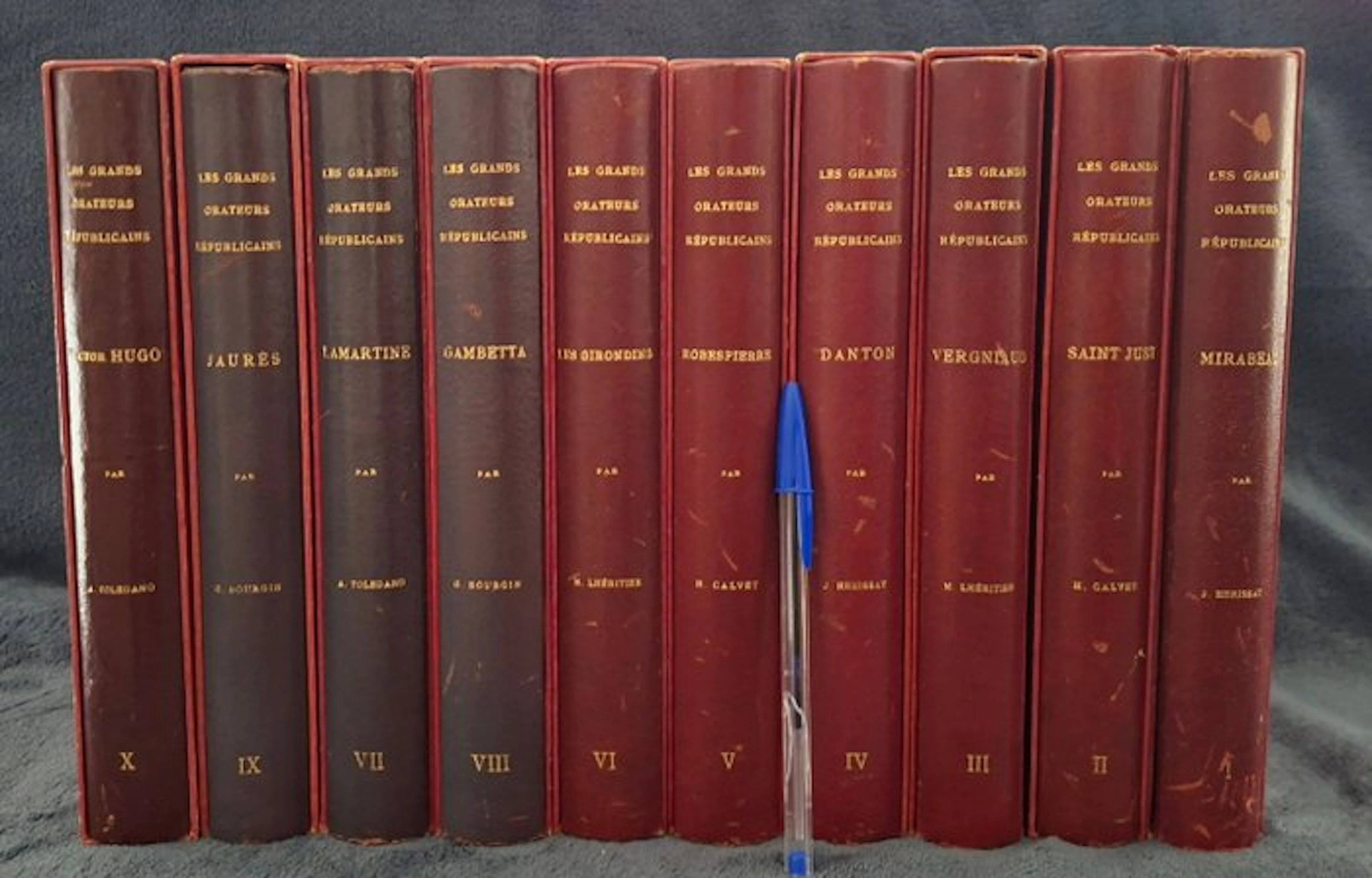 Mirabeau/Robespierre/Victor Hugo..