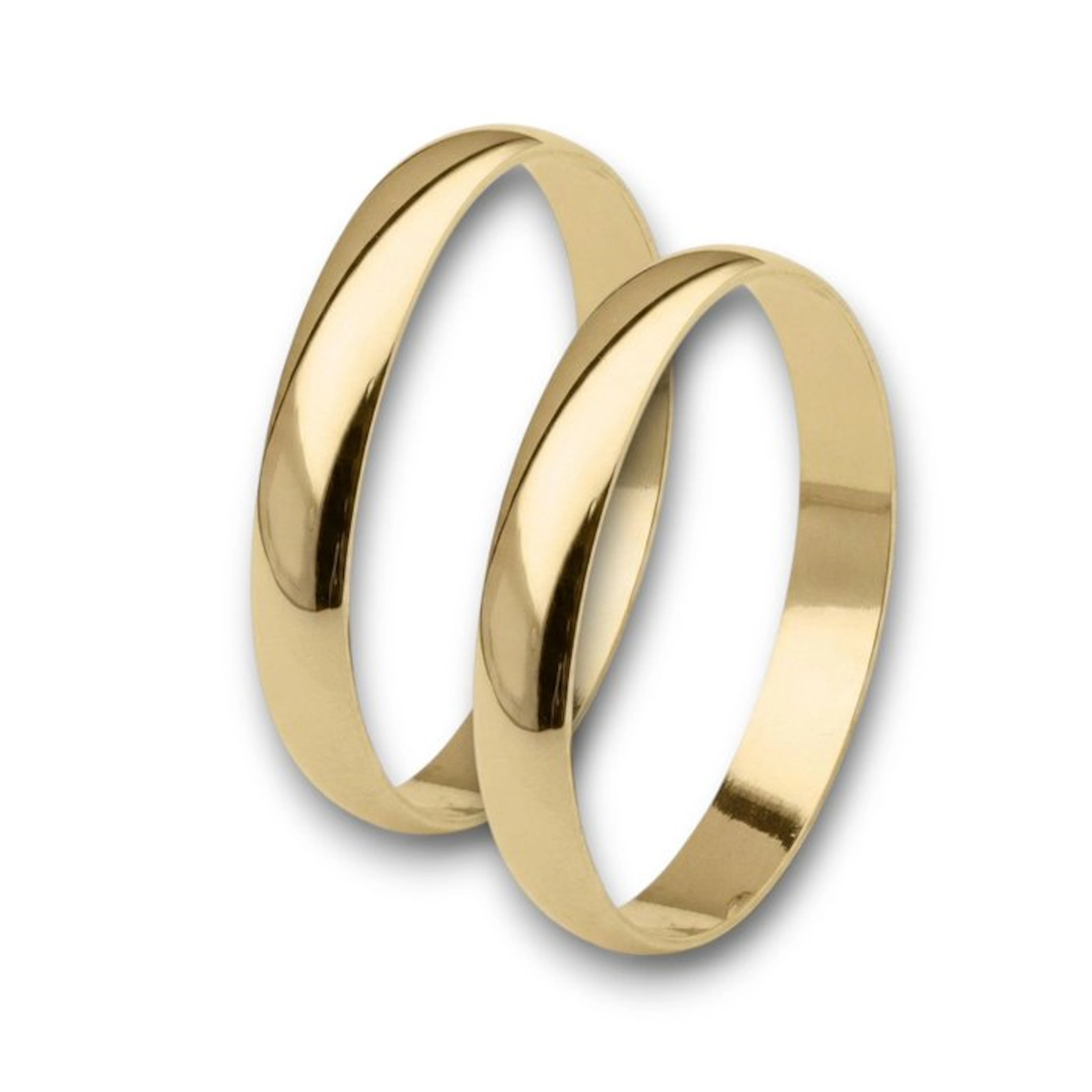 Wedding ring - 18 kt. Yellow gold - Classic wedding bands 7 g