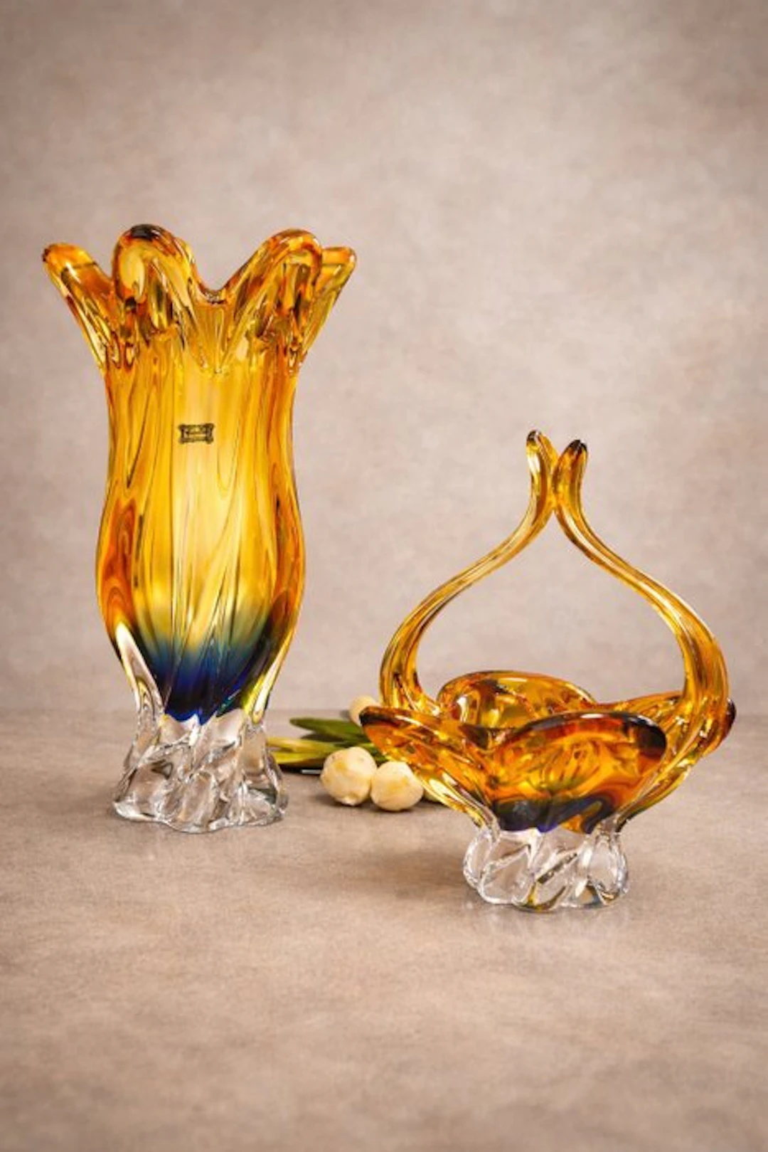 Egermann - Egermann - Vase (2) - Crystal