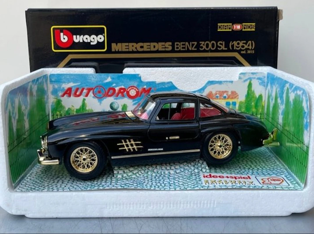 Bburago 1:18 - Model coupé - Mercedes Benz 300 SL (1954)...