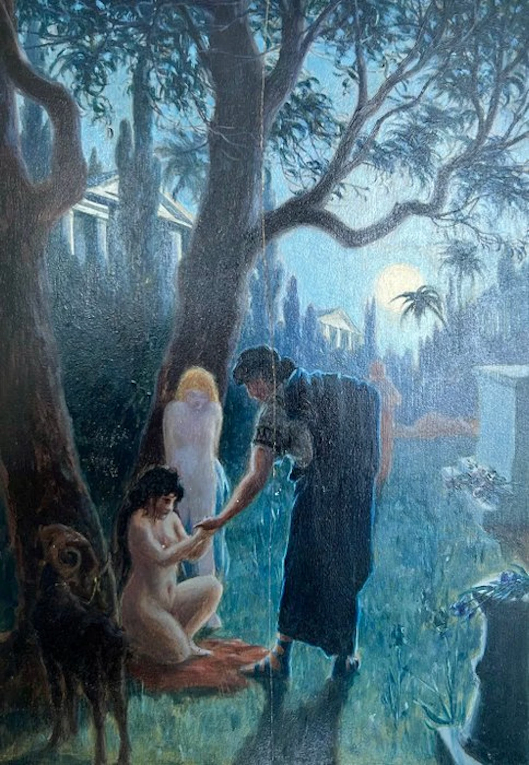 Henri-Victor Delavelle (1868 - 1919) - Scena Mitologica...