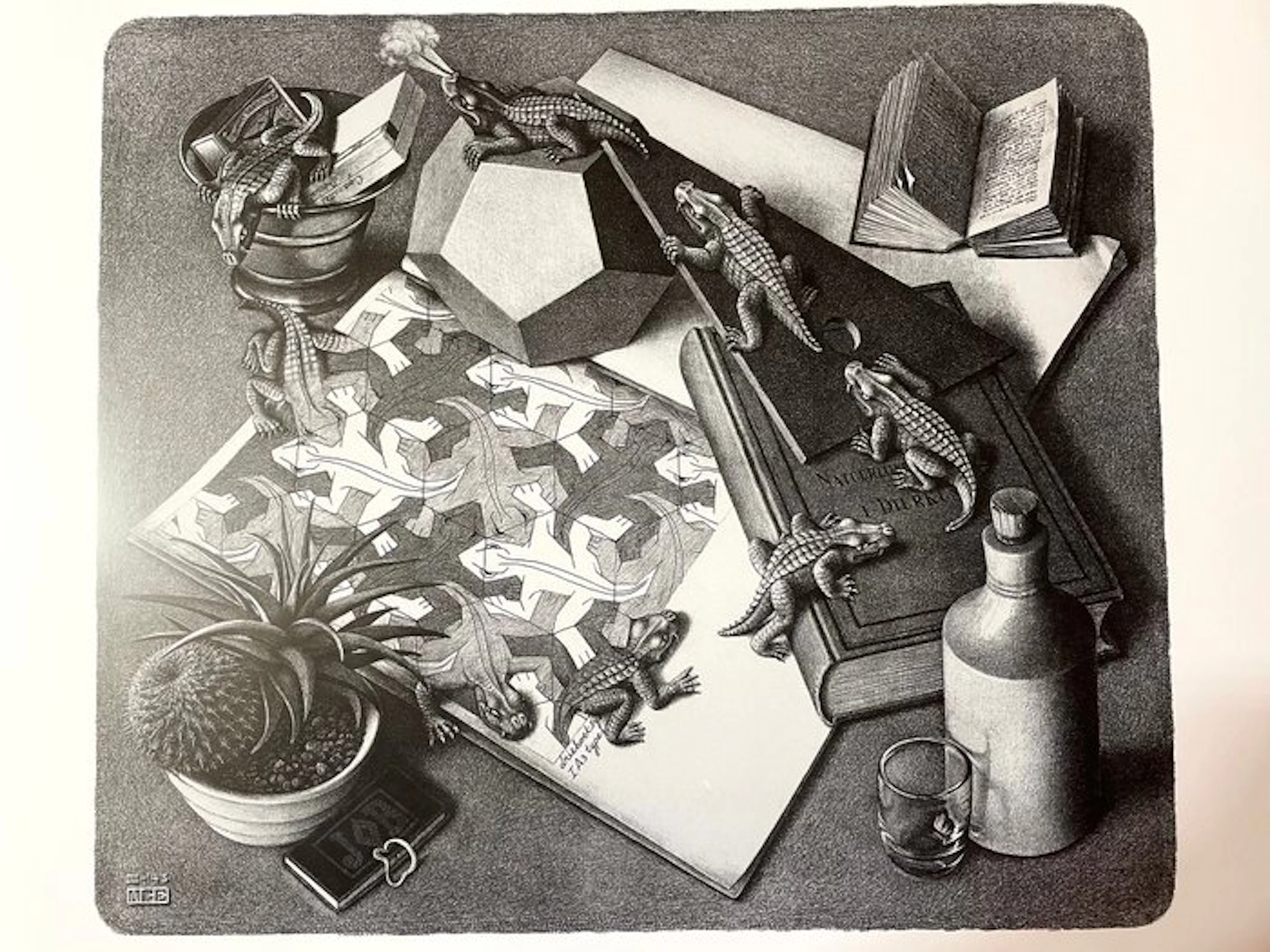 Maurits Cornelis Escher (1898-1972) - REPTILES (1943) - 2000s
