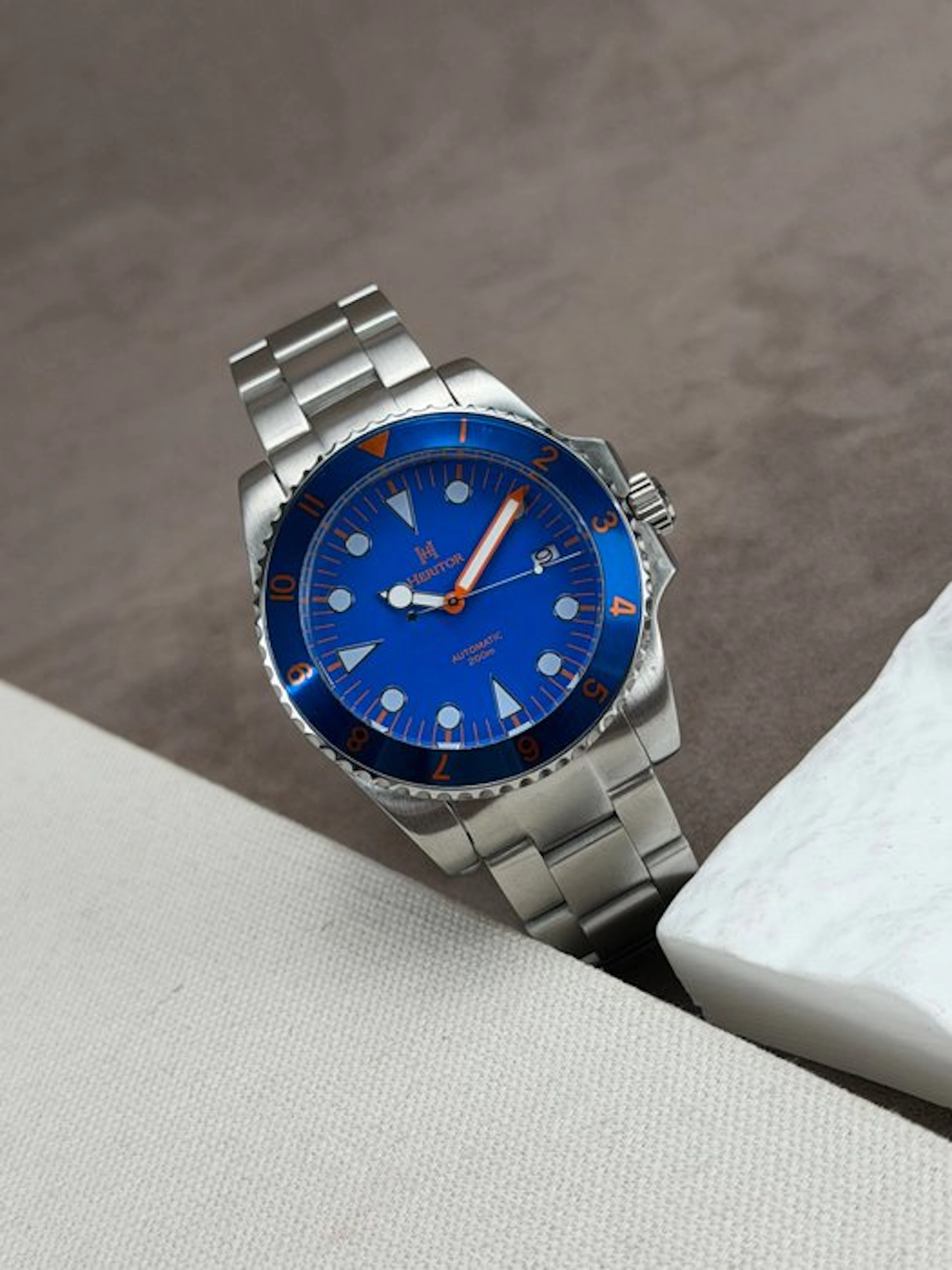 Heritor - Automatic Luciano Date - Navy - No reserve...