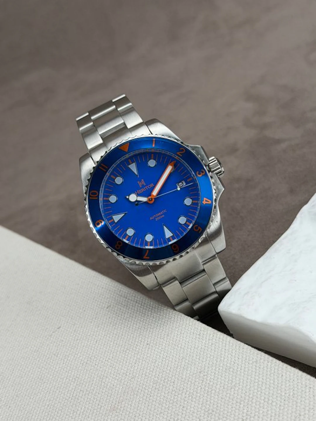 Heritor - Automatic Luciano Date - Navy - No reserve...