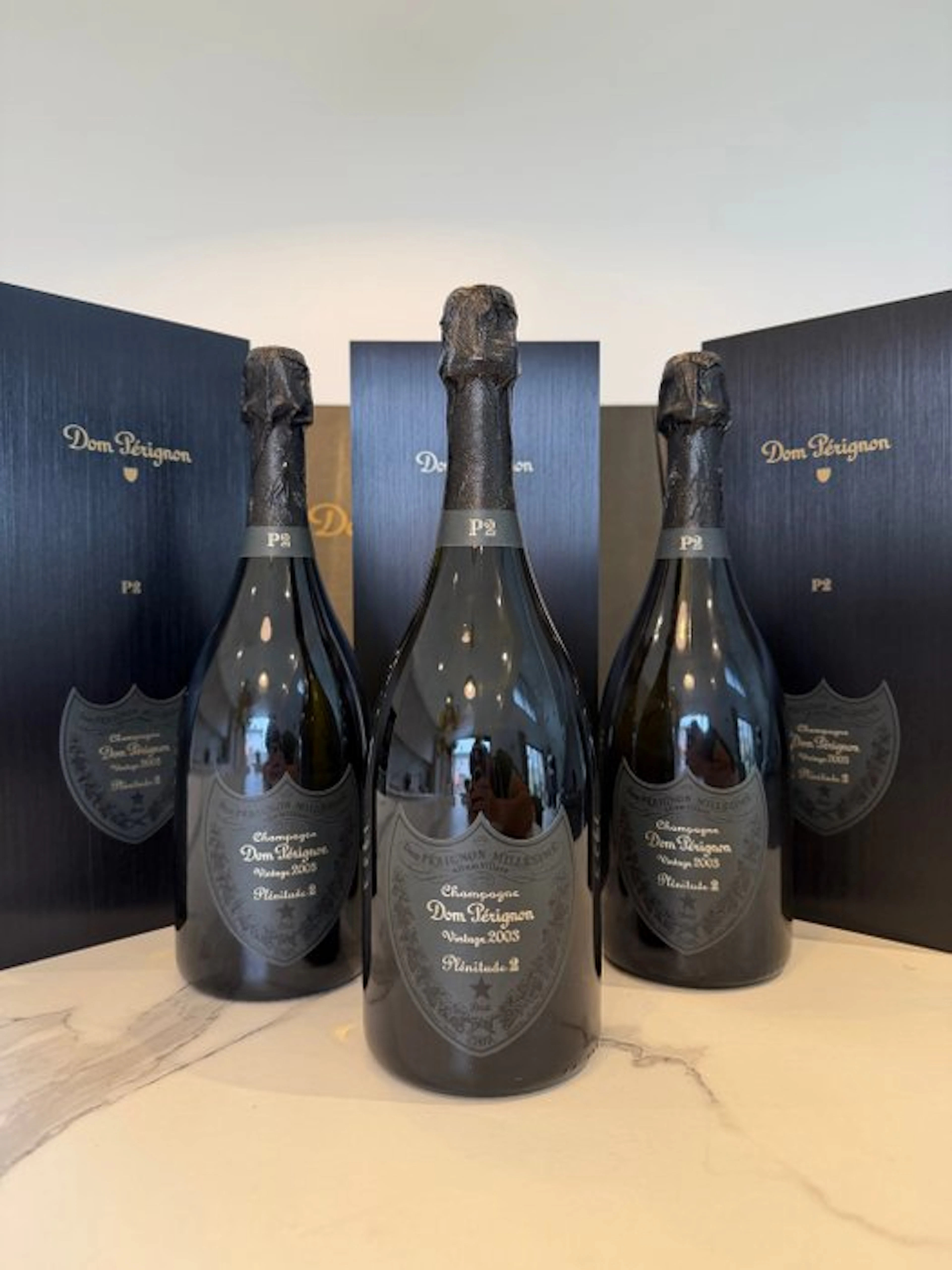 2003 Dom Pérignon, P2 - Champagne Brut - 3 Bottles (0.75L)