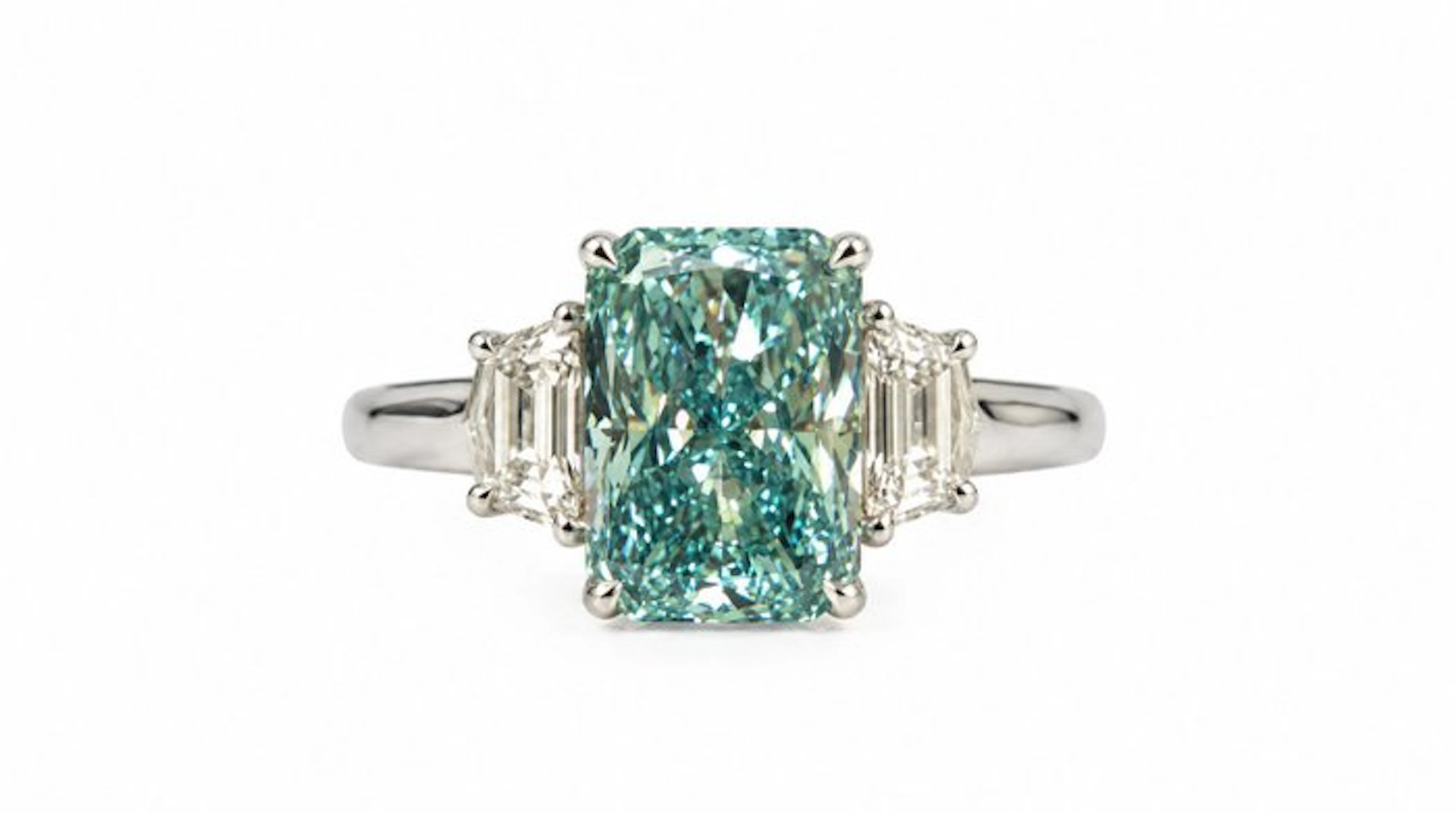 No reserve price - Engagement ring - 14 kt