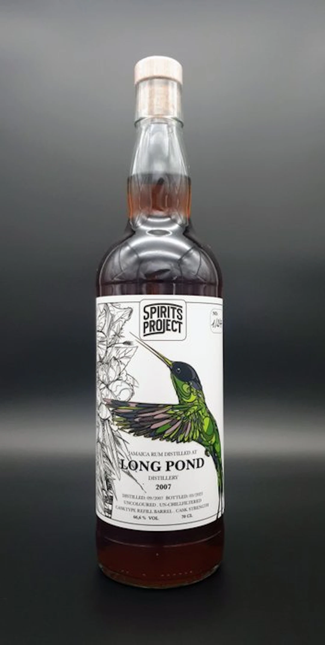 Long Pond 2007 Spirits Project - b. 2023 - 70cl