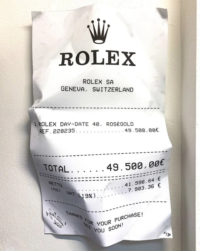 Louis Michel Krüger - Rolex Reciept (Dirty)