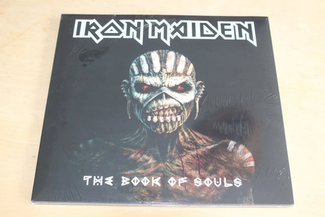Iron Maiden - The Book Of Souls - 3xLP album (triple album) - 2015