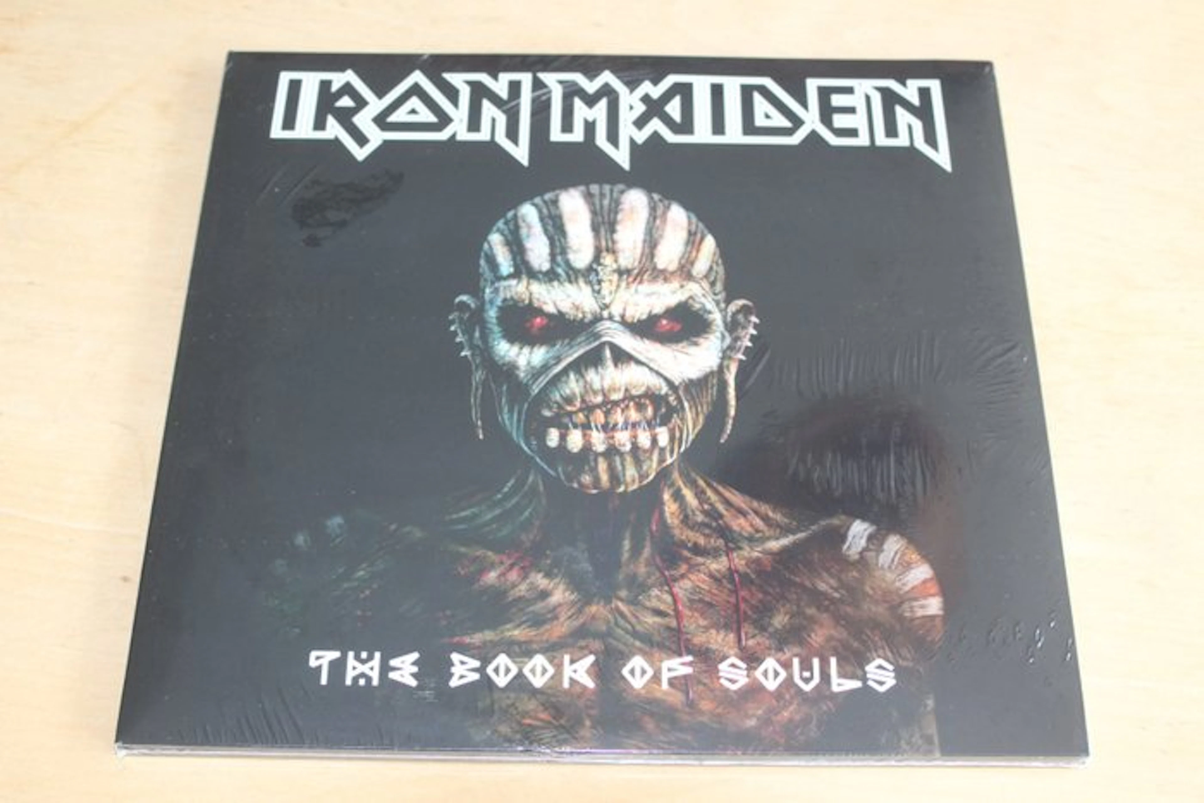 Iron Maiden - The Book Of Souls - 3xLP album (triple album) - 2015