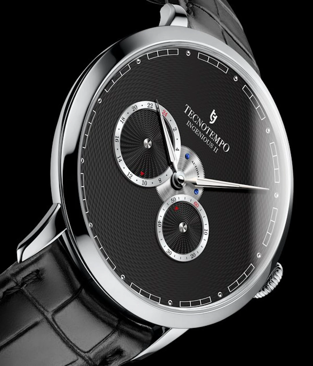 Tecnotempo - Automatic - "Ingenious II" - Black Dial...