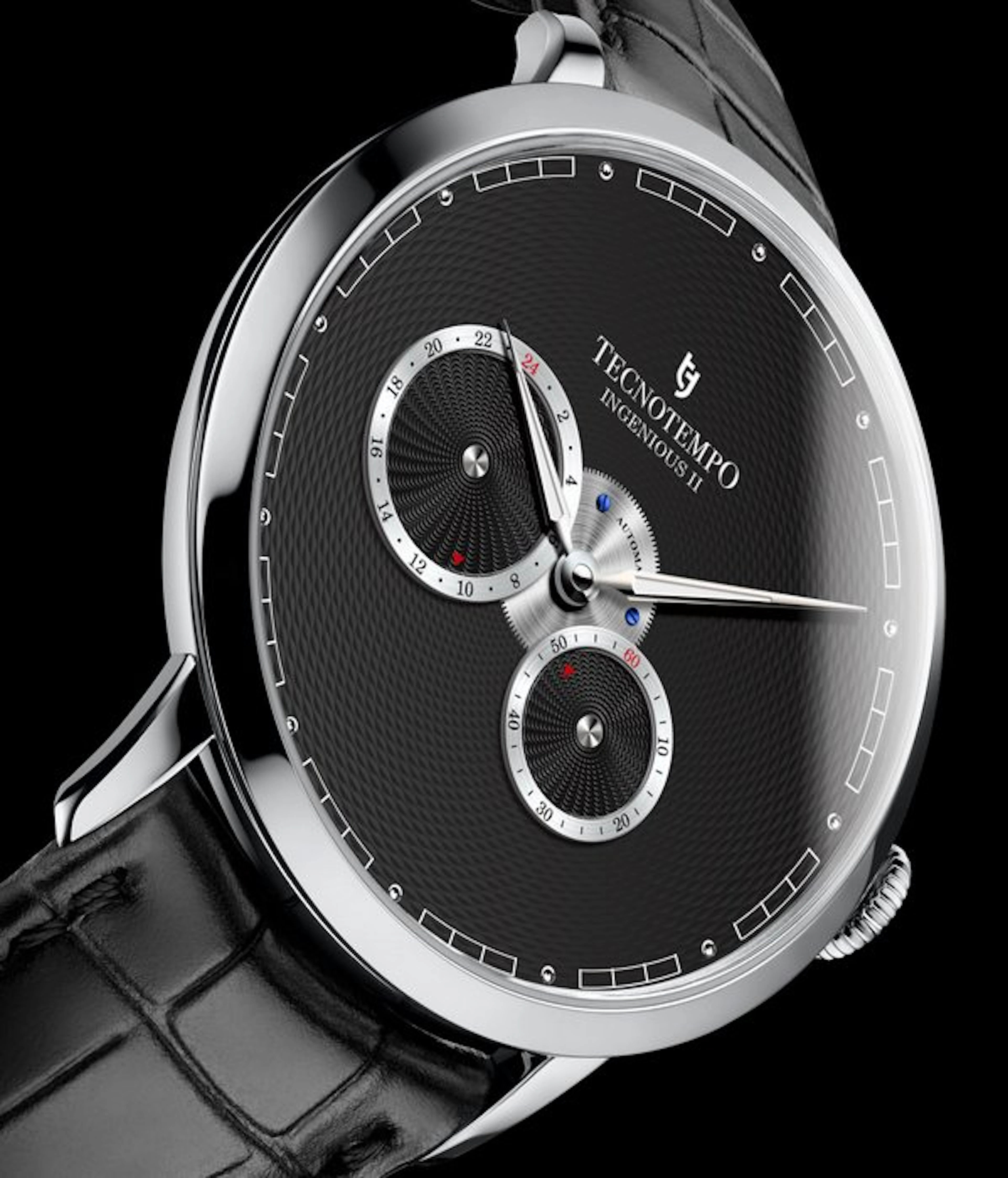 Tecnotempo - Automatic - "Ingenious II" - Black Dial...