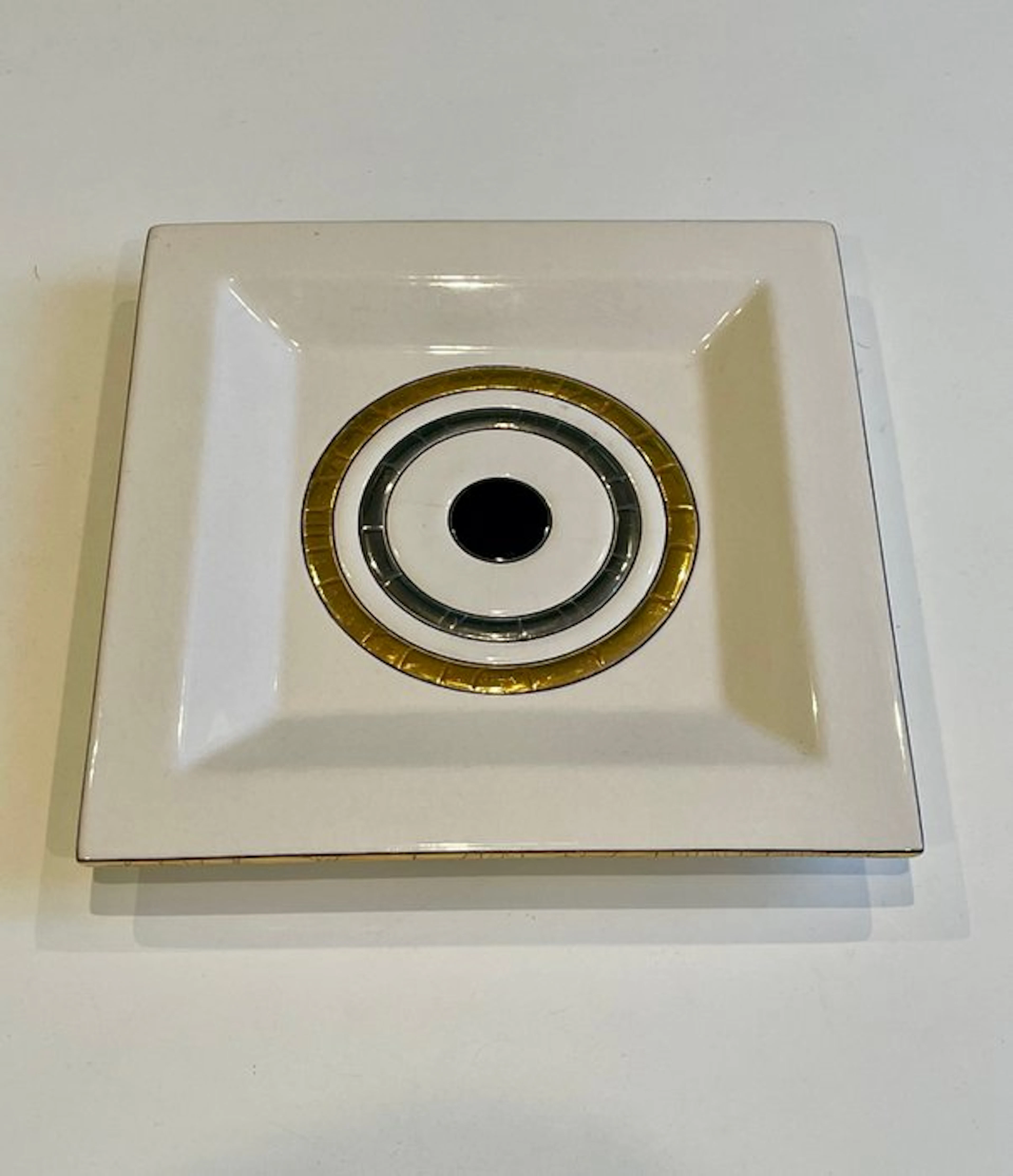 Vide poche - Émaux de Longwy - Geo Gold and Platinum - France