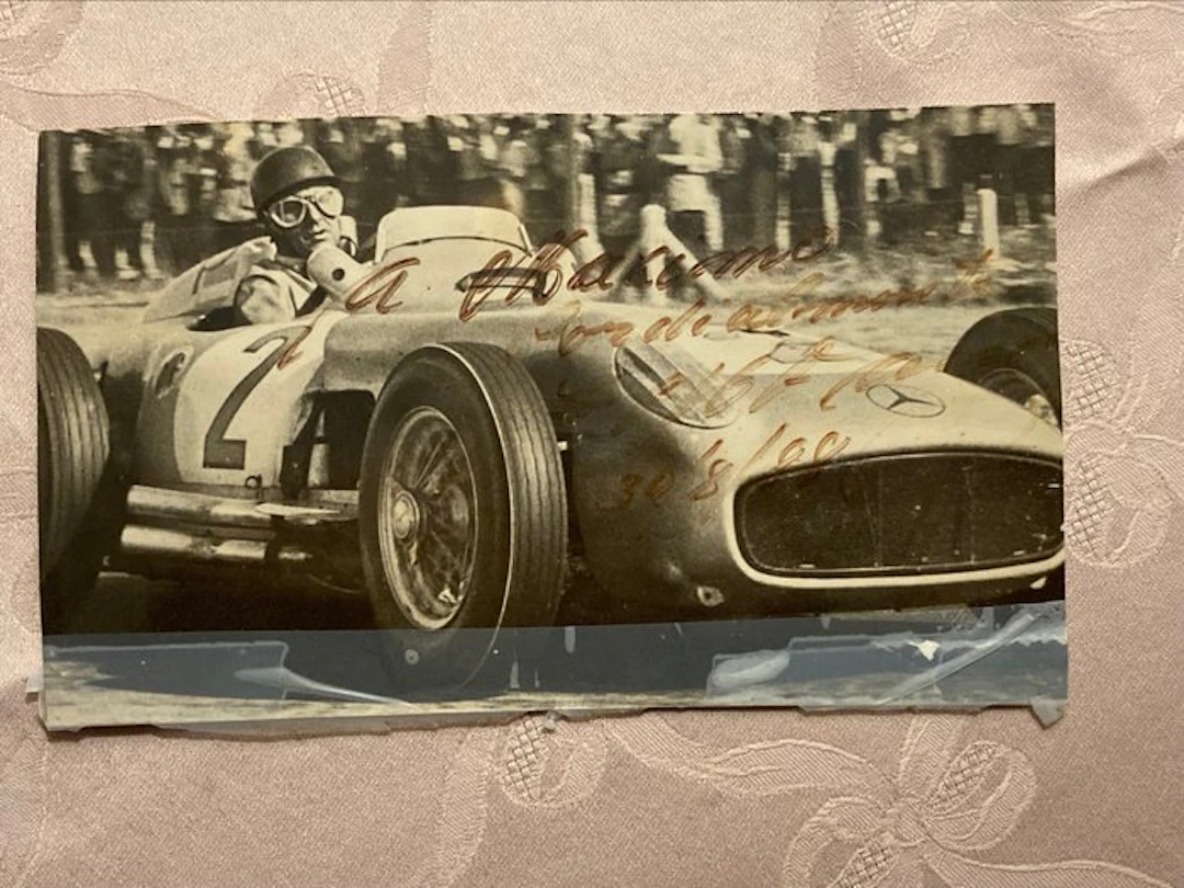 Mercedes - Juan Manuel Fangio - 1988 - Photograph