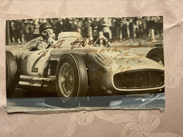 Mercedes - Juan Manuel Fangio - 1988 - Photograph