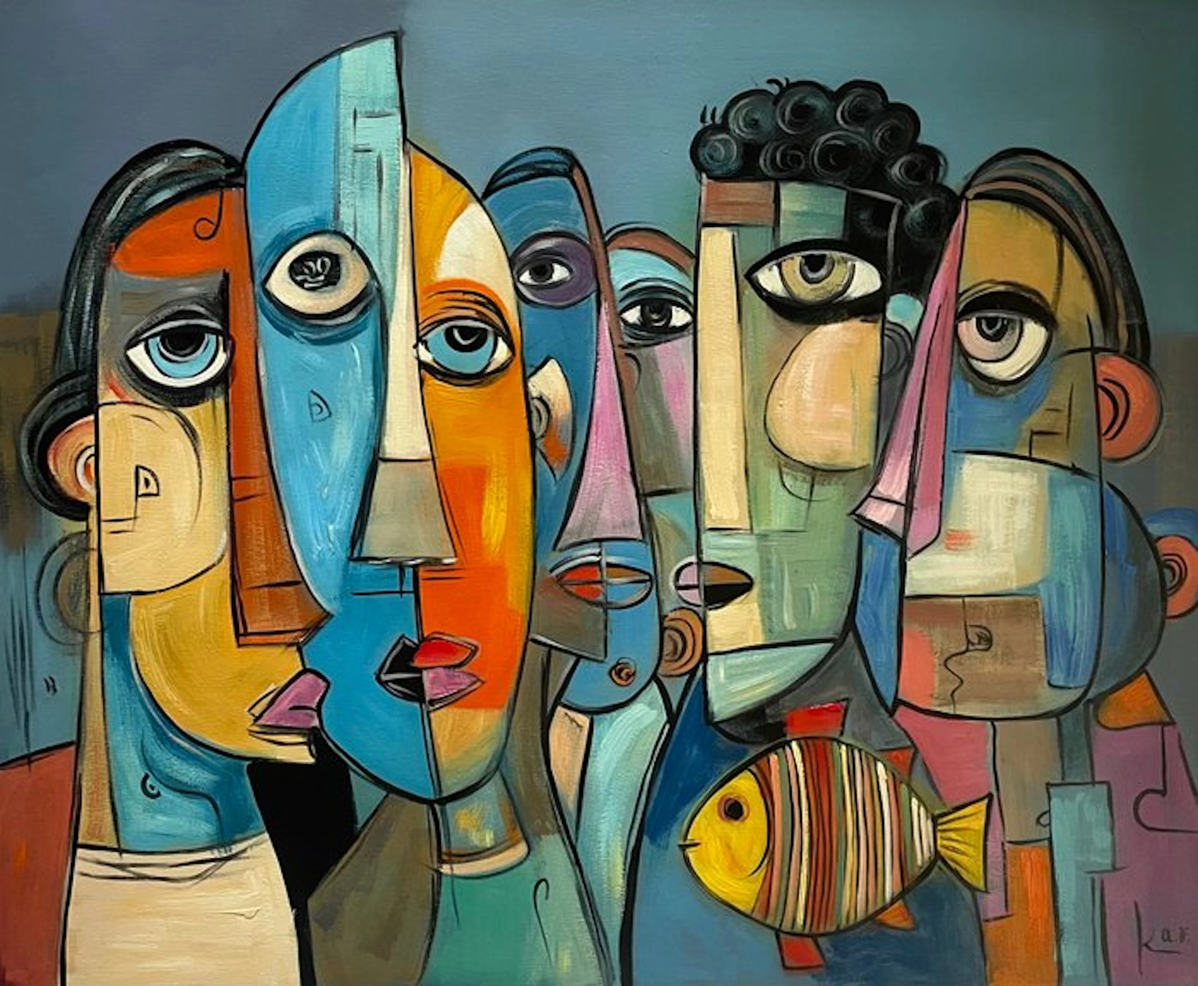 Adriano Ferretti (1976) - Follia di maschere moderne