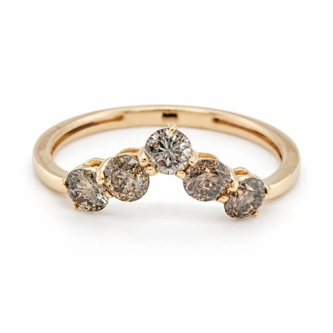 No reserve price - Ring - 14 kt