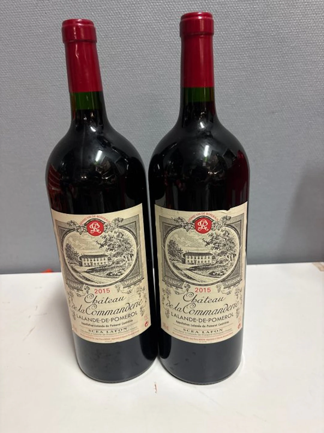 2015 Chateau de la Commanderie - Lalande-de-Pomerol - 2 Magnums (1.5L)
