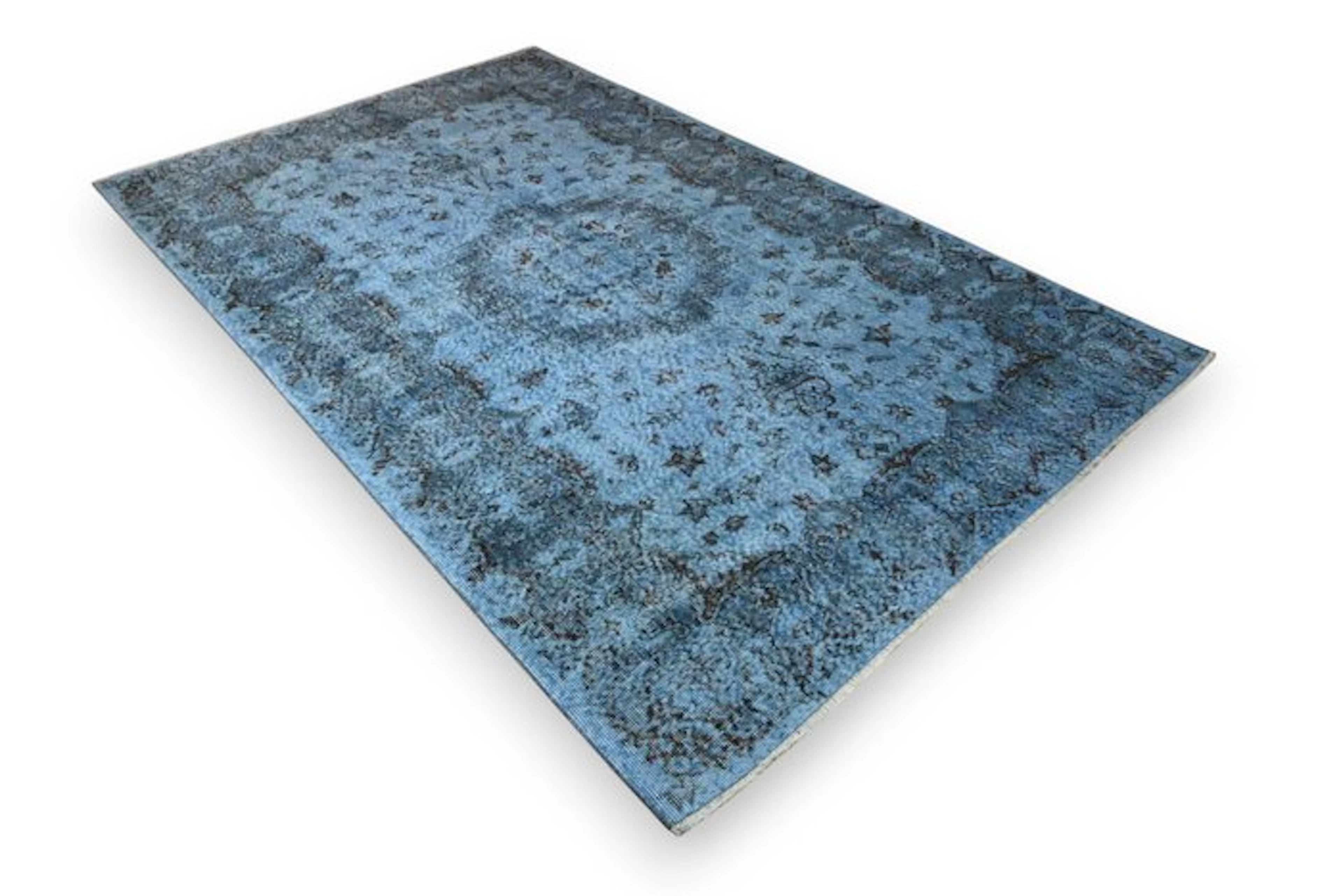 Blue vintage - Rug - 275 cm - 170 cm - √ handmade √ certificate
