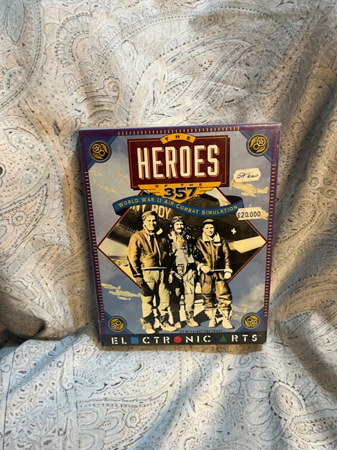 Atari - The Heroes Floppy disch - Video game - In original sealed box