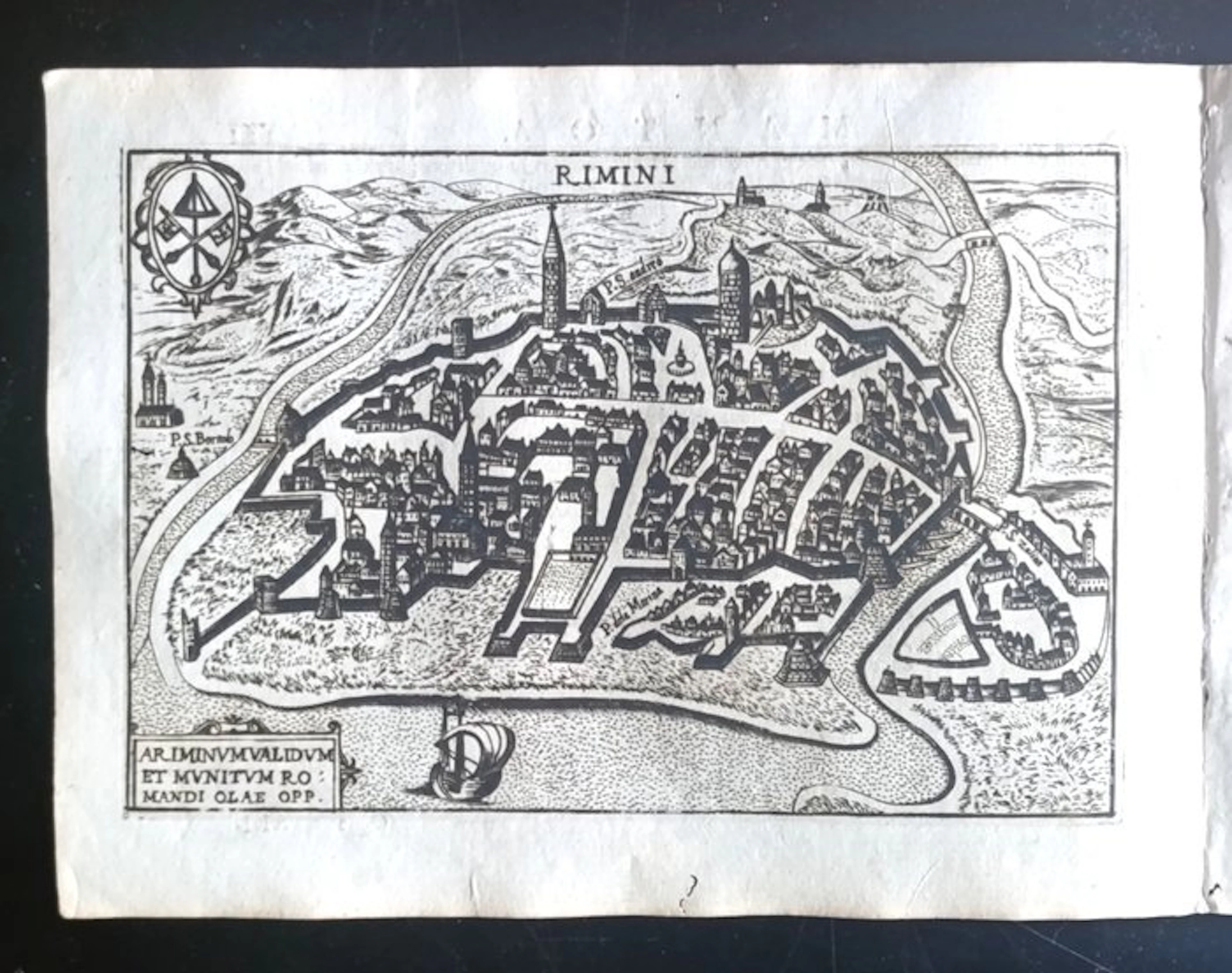Europe - Italy; Francesco Bertelli - Rimini - 1621-1650