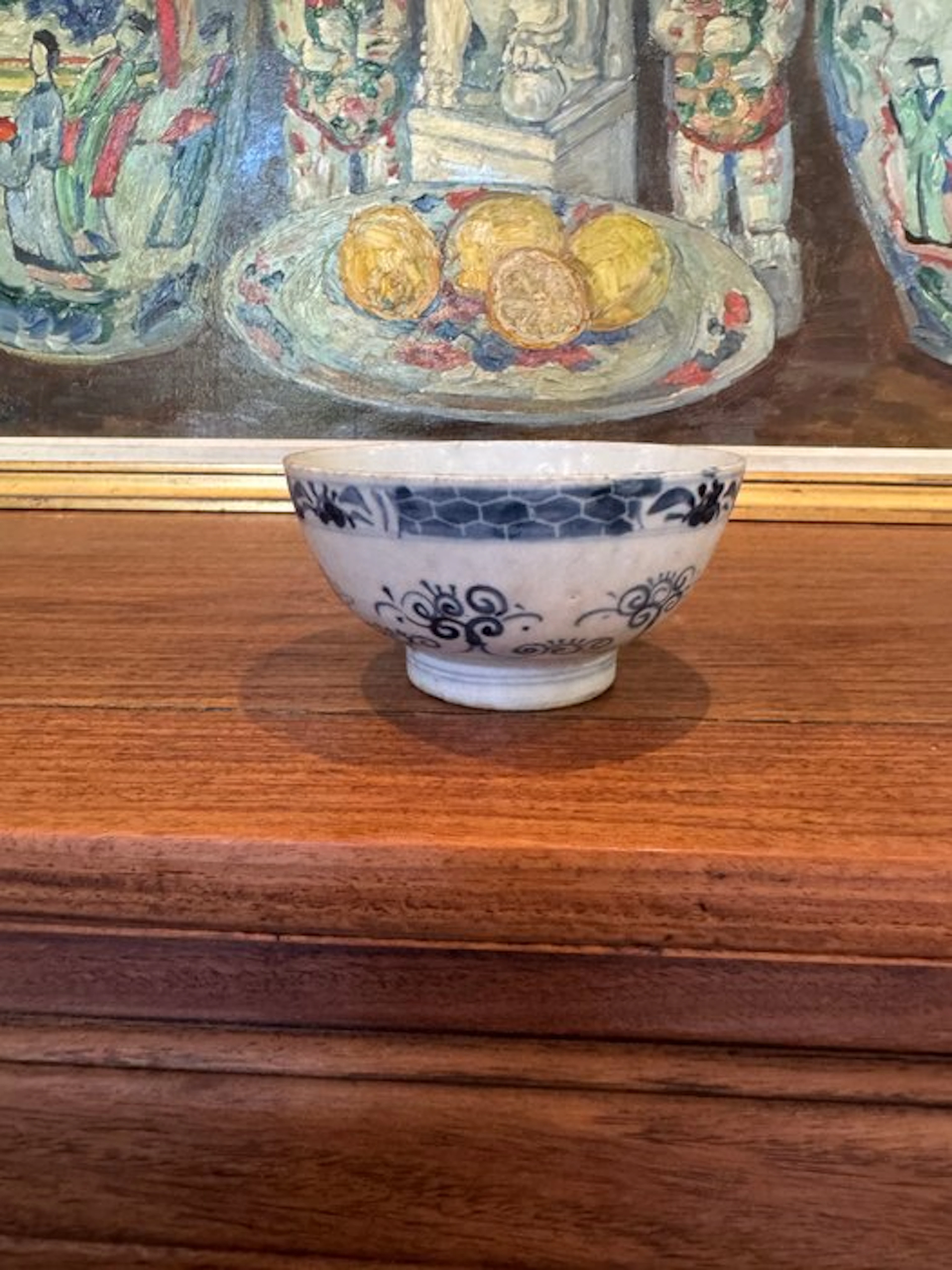 Chinese Ming mid-period blue and white porcelain bowl...