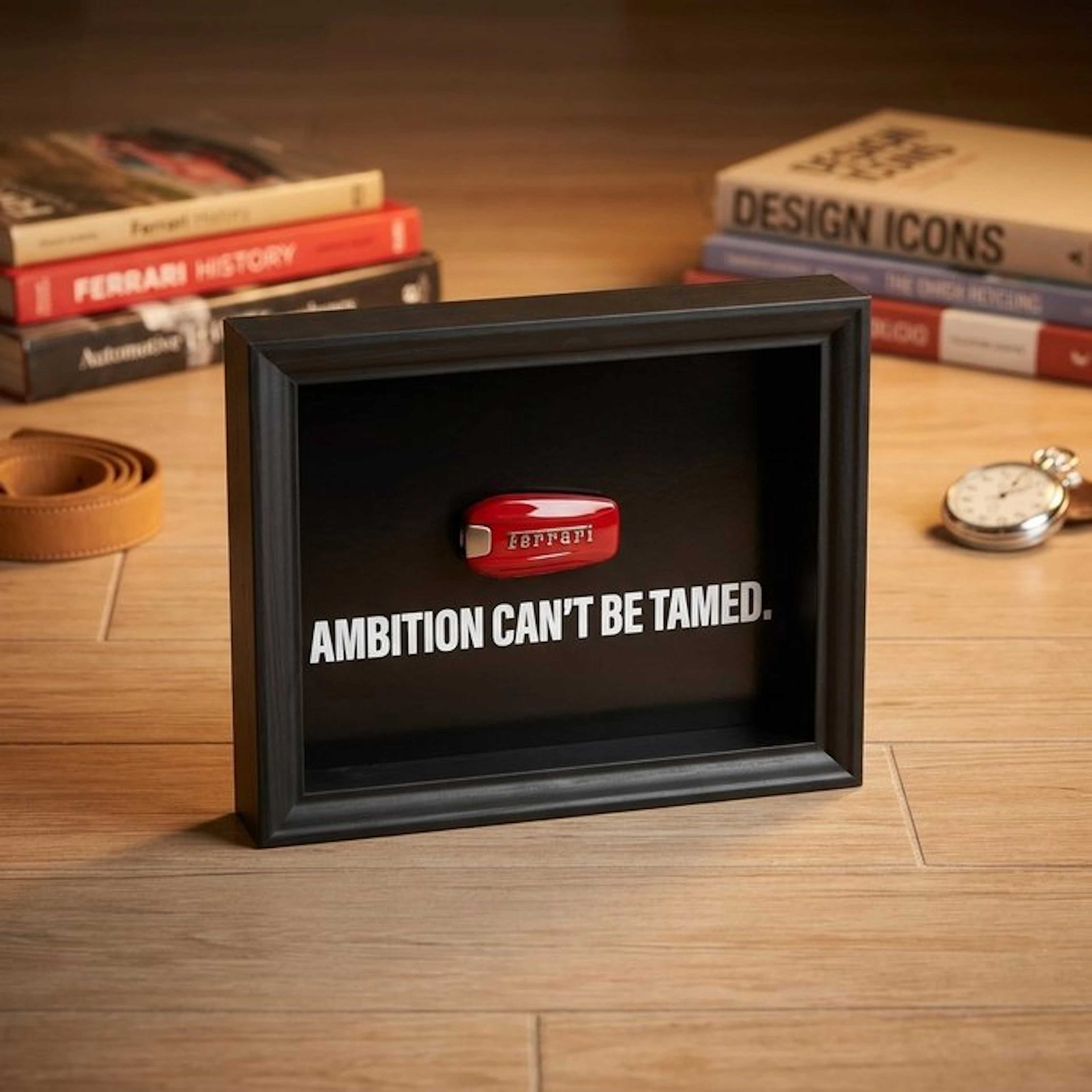 Artwork - Ferrari - AMBITION CAN'T BE TAMED - 2024