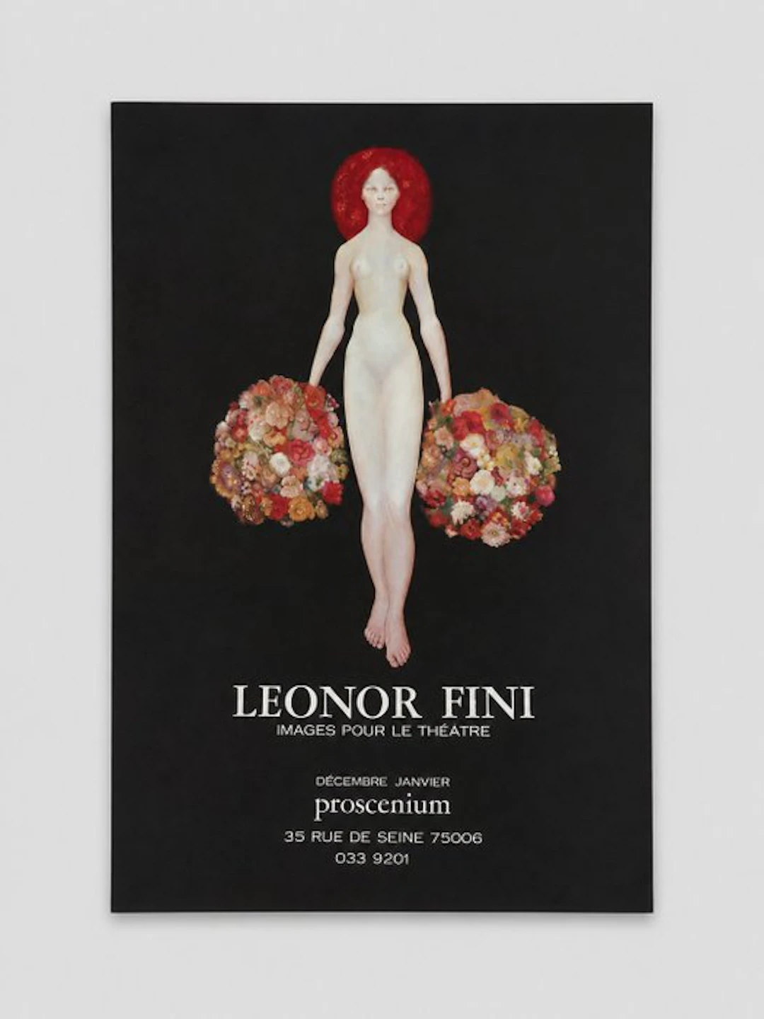 Leonor Fini - Leonor Fini – Original Gallery Exhibition Poster - 1970s