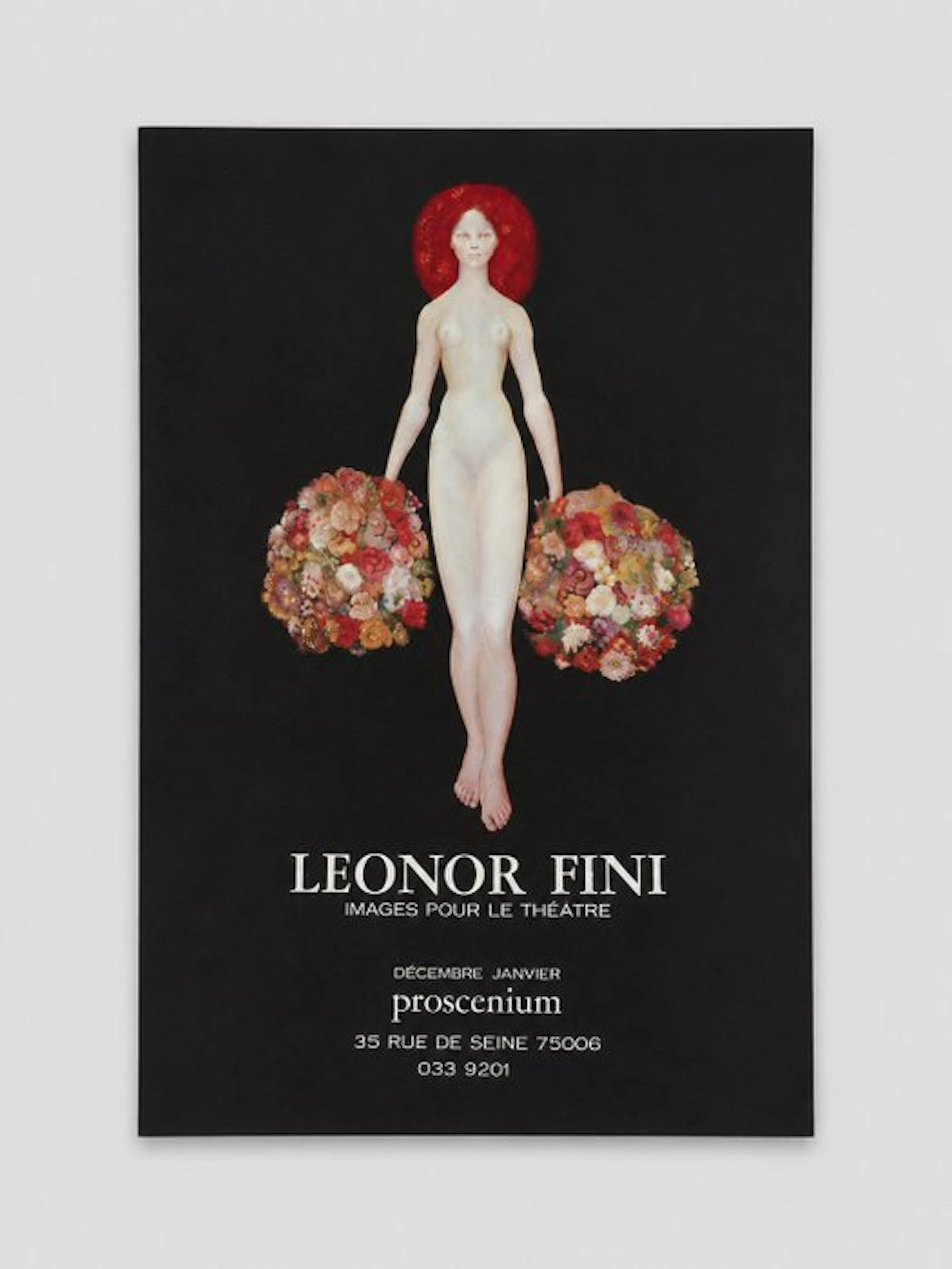Leonor Fini - Leonor Fini – Original Gallery Exhibition Poster - 1970s